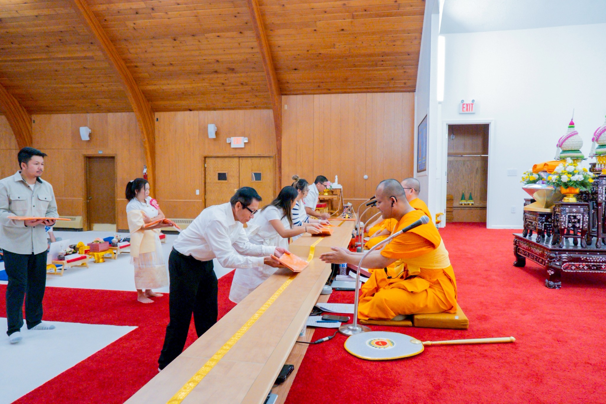 วัดพระธรรมกายมินเนโซตา จัดกิจกรรมงานบุญวันอาทิตย์