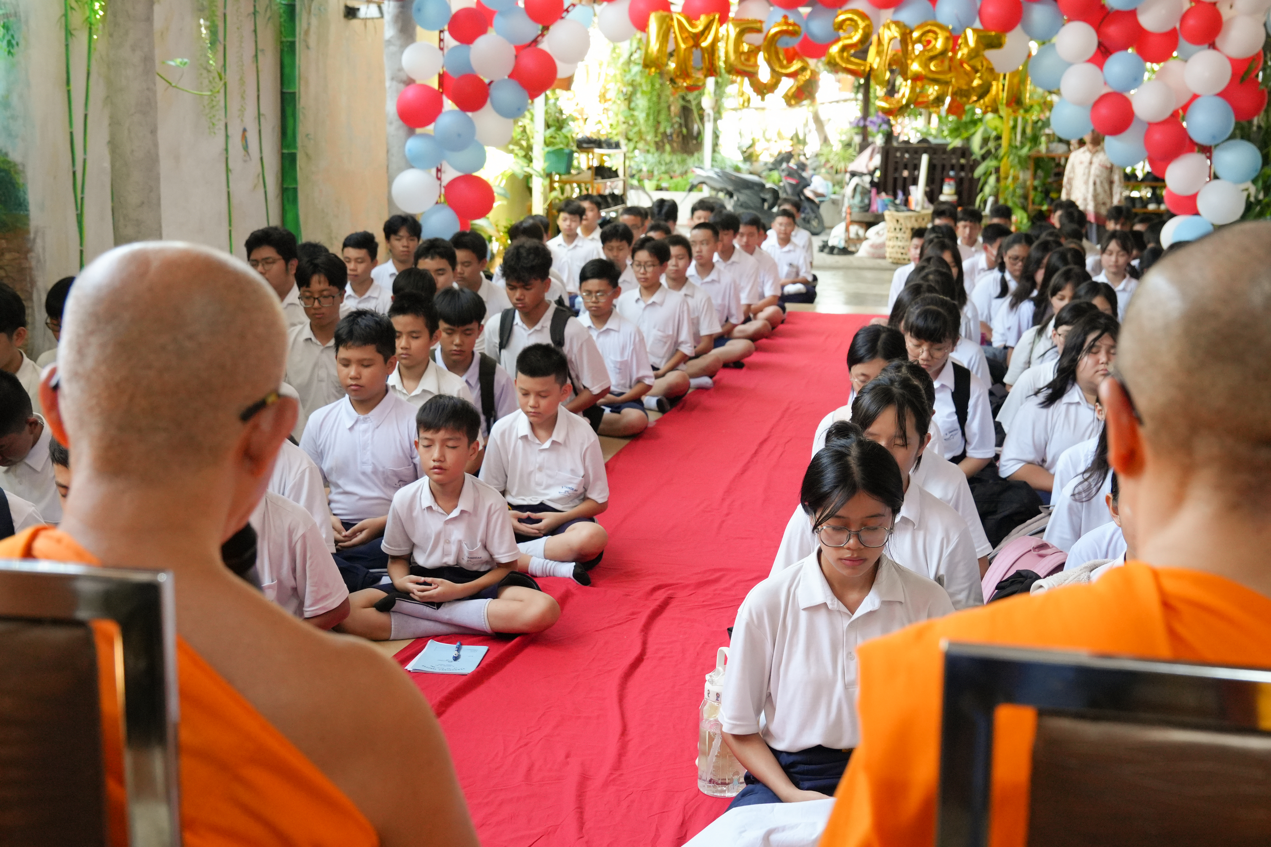 เยาวชนกว่า 2,000 คน ในประเทศอินโดนีเซีย เข้าร่วมกิจกรรมฟื้นฟูศีลธรรมและวัฒนธรรมชาวพุทธ