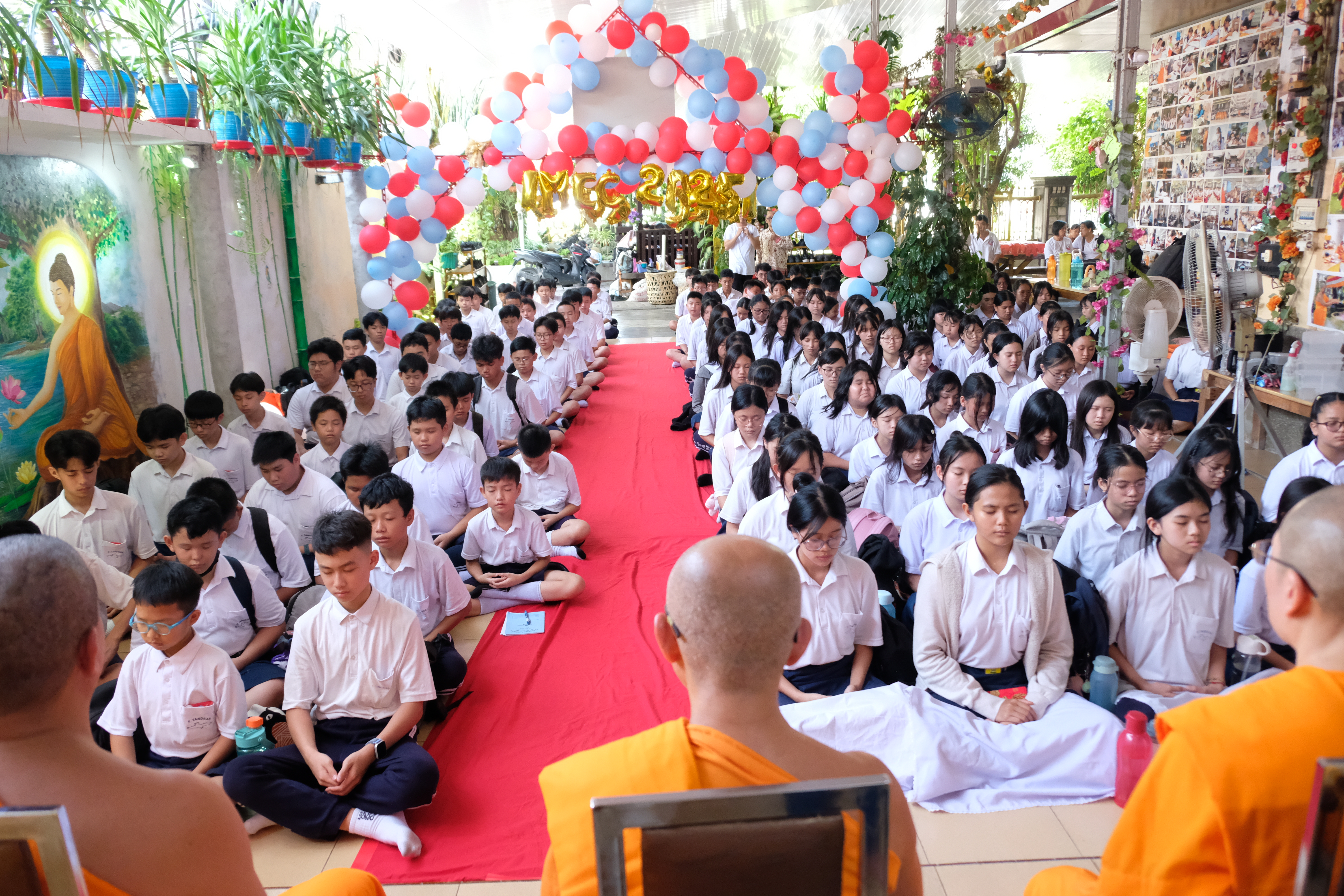 เยาวชนกว่า 2,000 คน ในประเทศอินโดนีเซีย เข้าร่วมกิจกรรมฟื้นฟูศีลธรรมและวัฒนธรรมชาวพุทธ