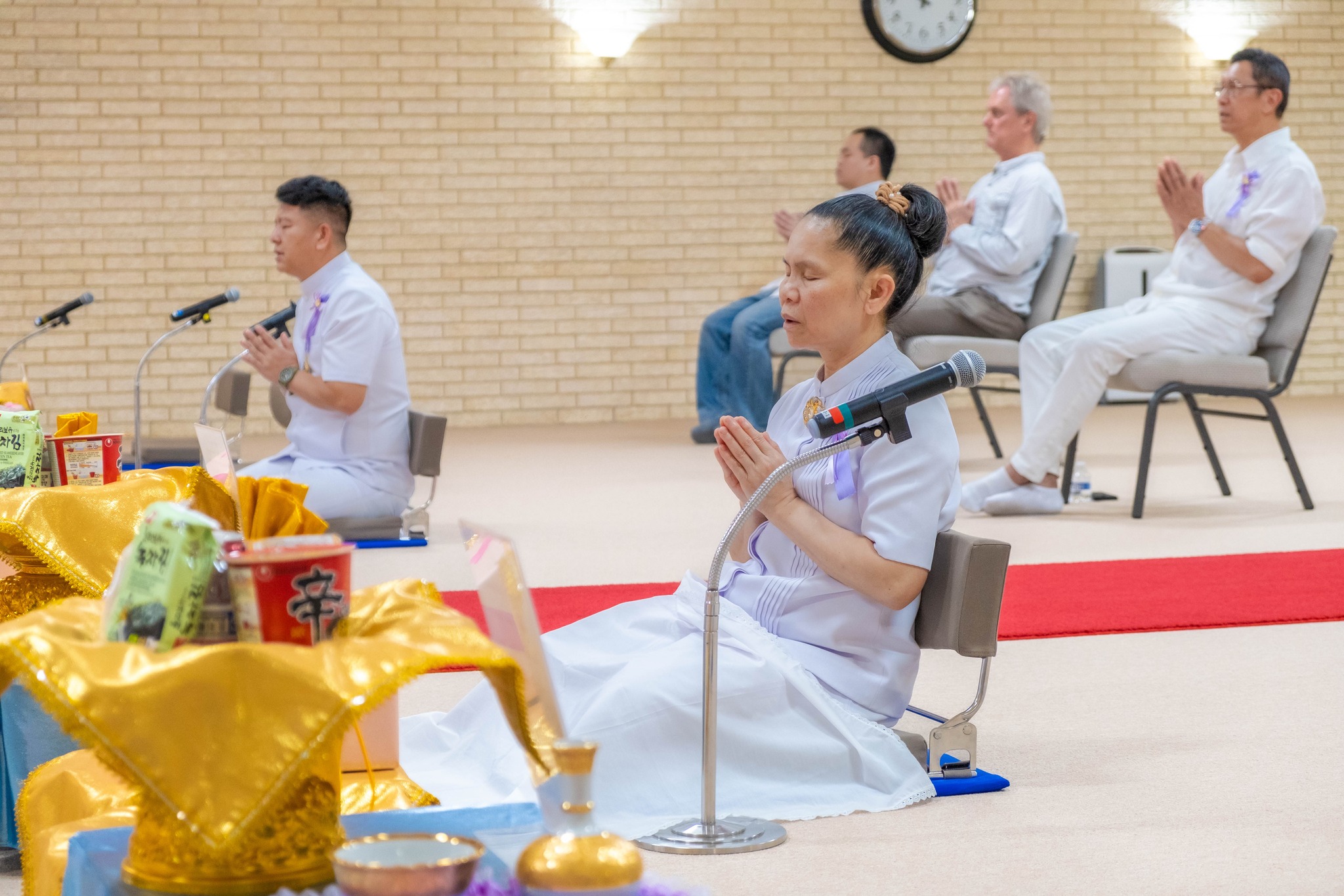 วัดพระธรรมกายเท็กซัส จัดงานบุญวันอาทิตย์