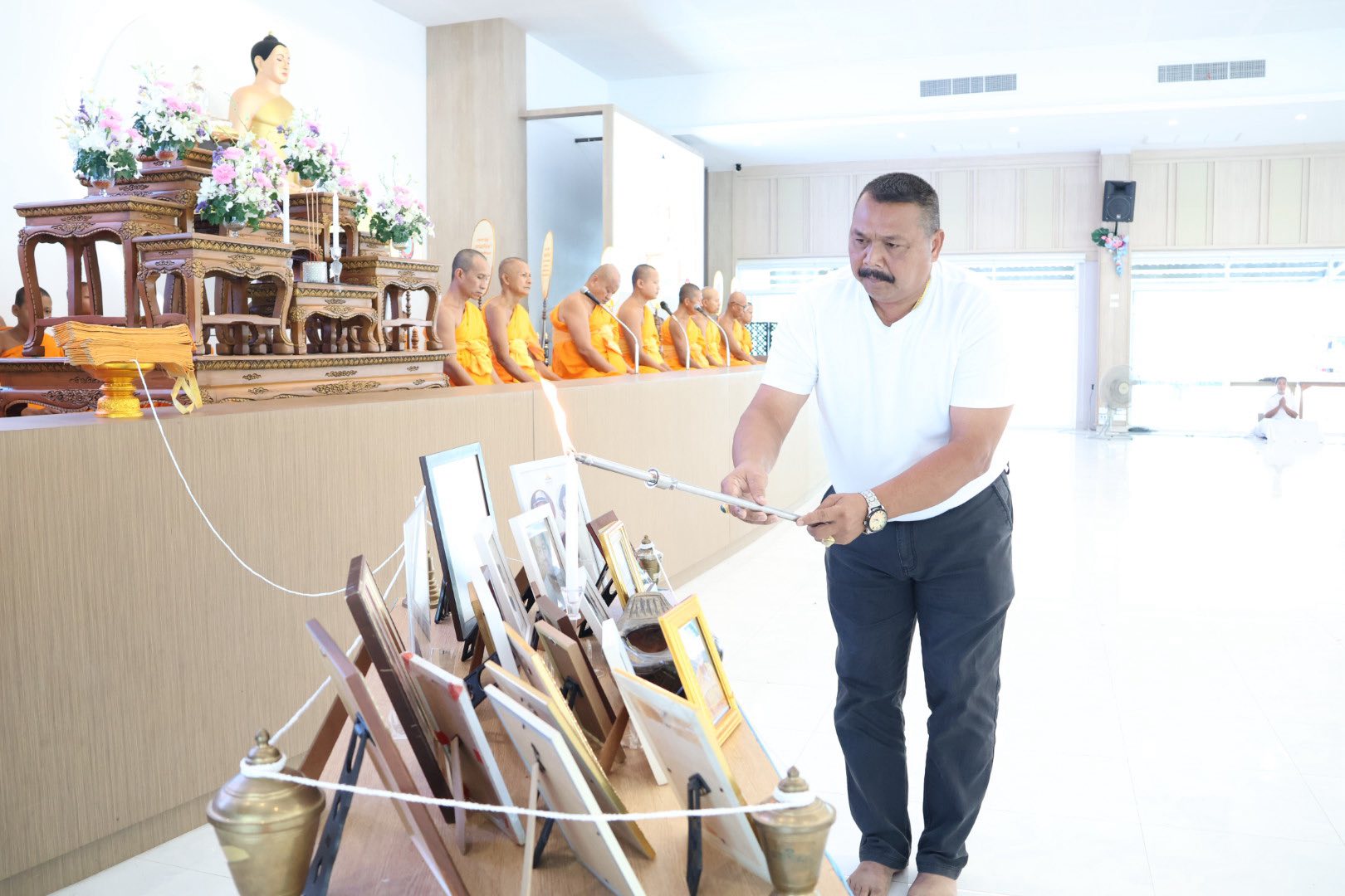 ศูนย์ปฏิบัติธรรมภาคใต้ จัดพิธีบุพเปตพลี