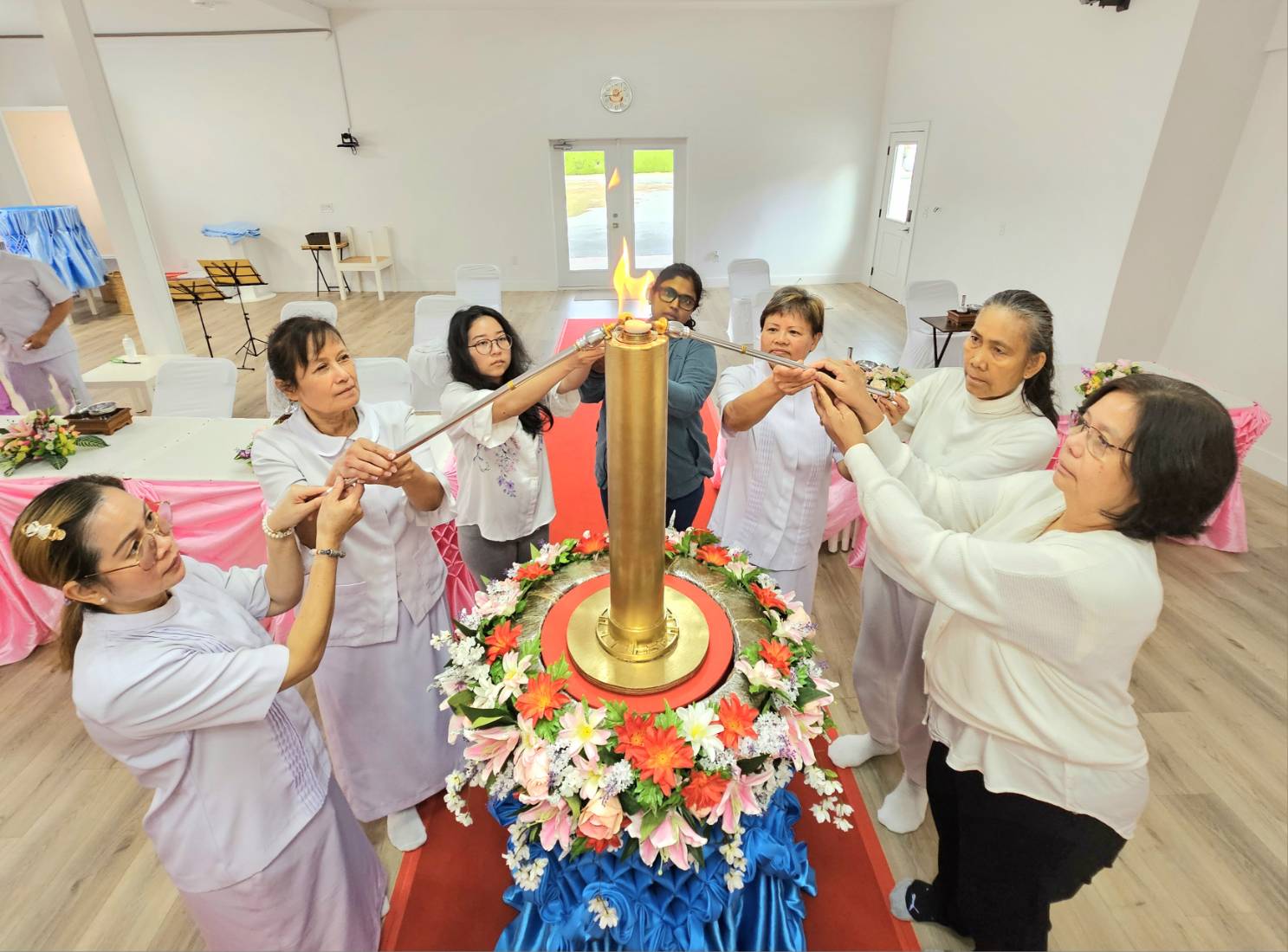 วัดพระธรรมกายแวนคูเวอร์ จัดงานบุญวันอาทิตย์