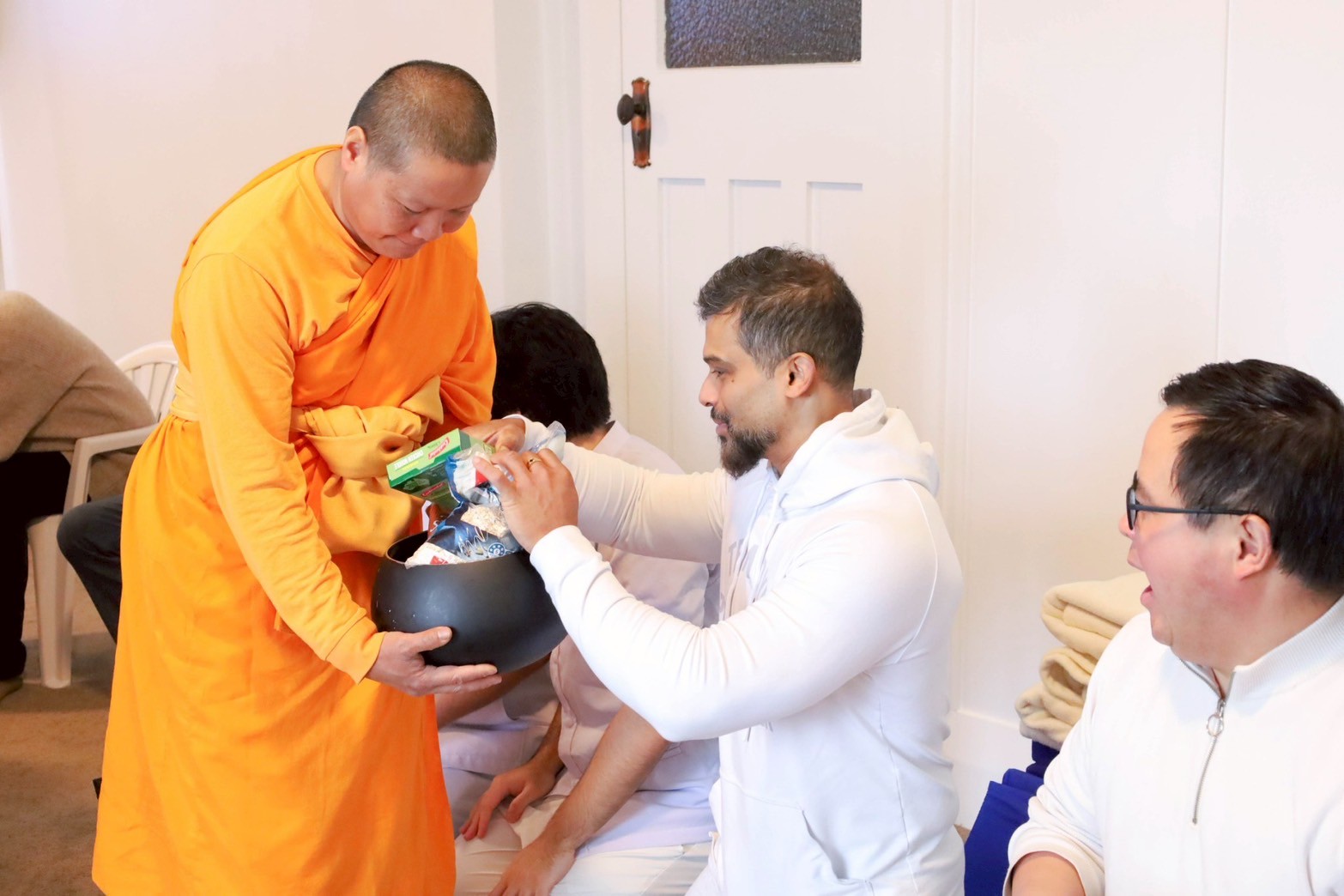 วัดพระธรรมกายดันนีดิน จัดงานบุญบูชาข้าวพระ