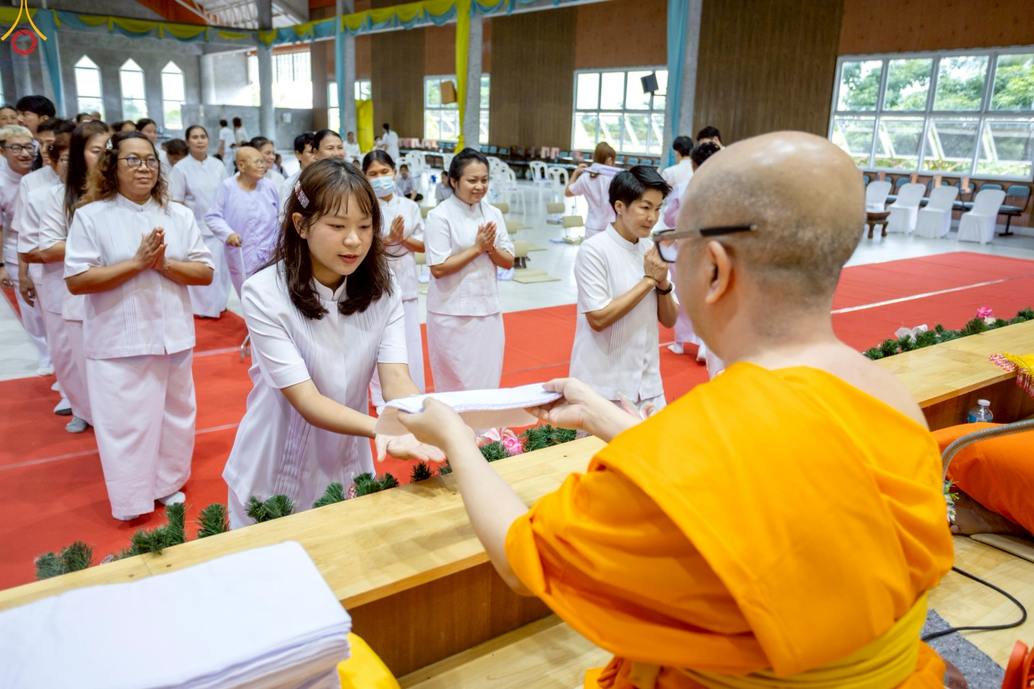 โครงการอบรมอุบาสกแก้ว อุบาสิกาแก้ว ณ ศูนย์ปฏิบัติธรรมสมุทรปราการ รุ่นที่ 3