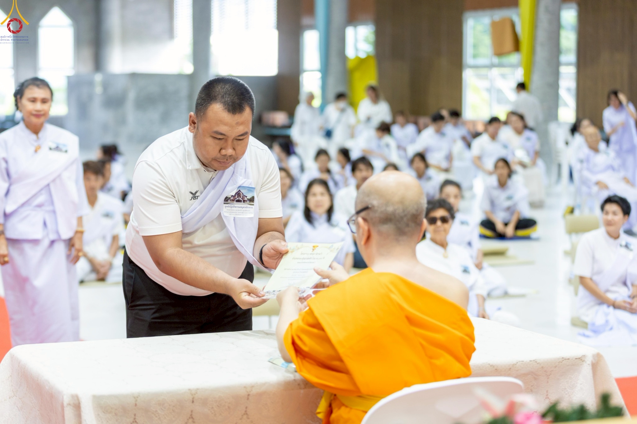 โครงการอบรมอุบาสกแก้ว อุบาสิกาแก้ว ณ ศูนย์ปฏิบัติธรรมสมุทรปราการ รุ่นที่ 3