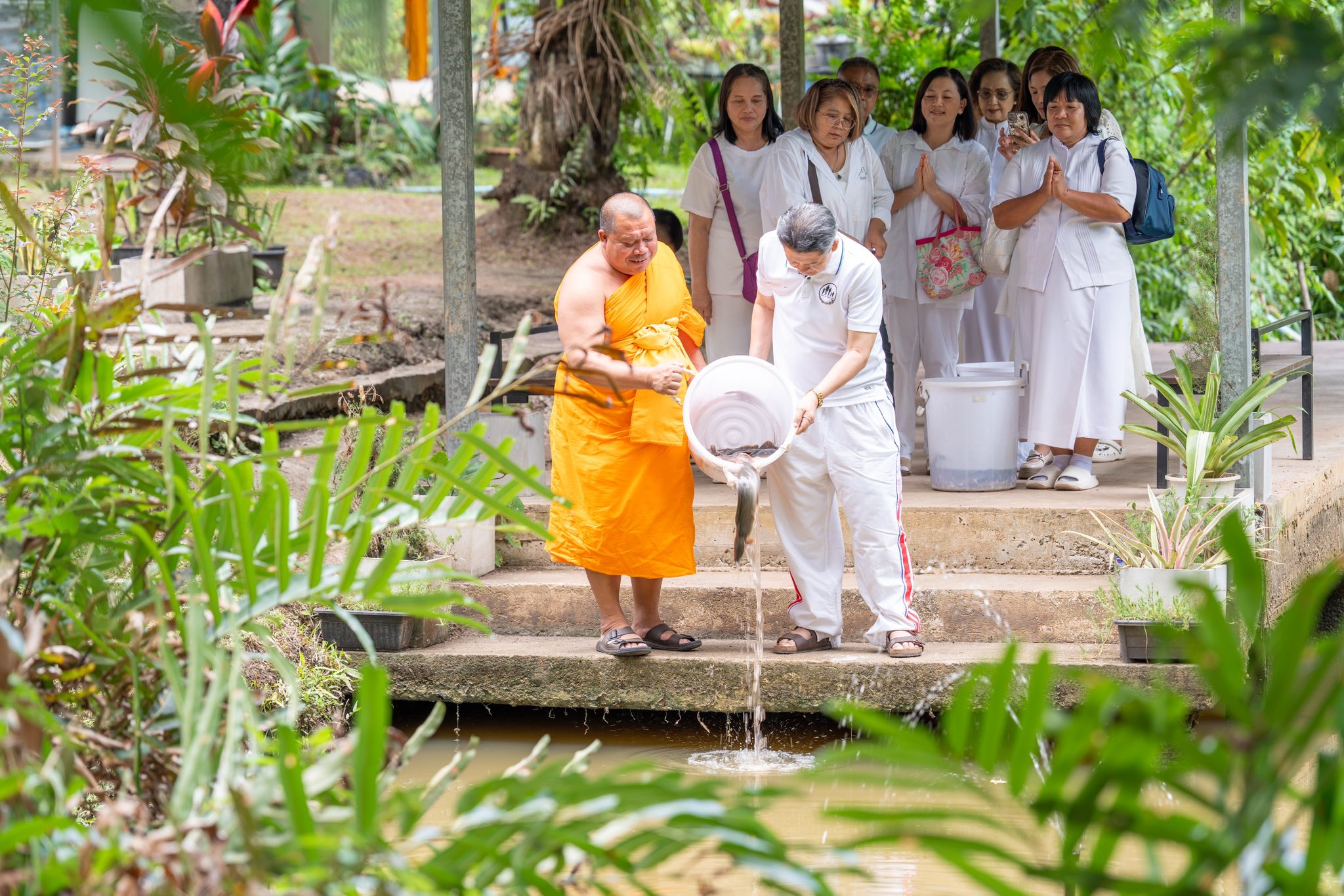 ศูนย์ปฏิบัติธรรมสุราษฎร์ธานี จัดพิธีบูชาข้าวพระ