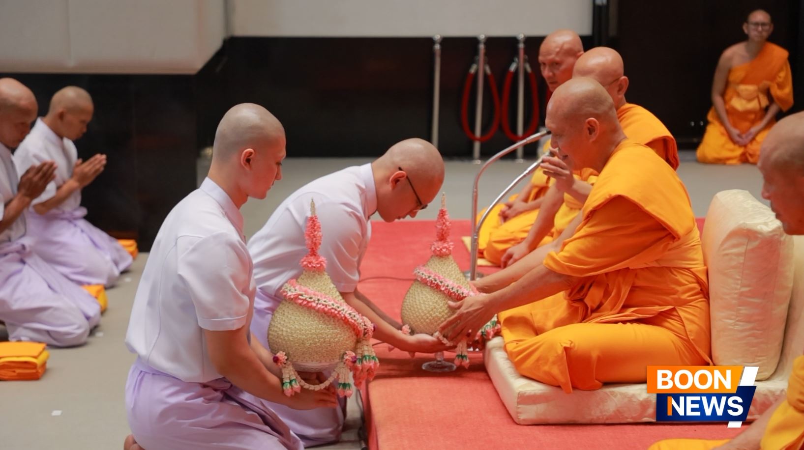 พิธีบรรพชาสามเณรโครงการบูชาธรรม 141 ปี พระมงคลเทพมุนี(สด จนฺทสโร) พระผู้ปราบมาร