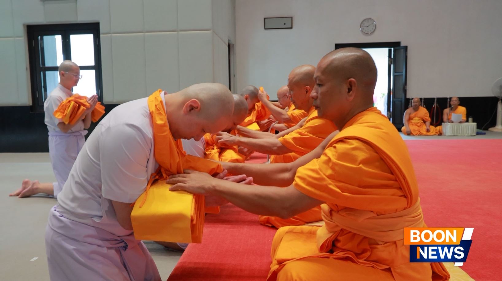 พิธีบรรพชาสามเณรโครงการบูชาธรรม 141 ปี พระมงคลเทพมุนี(สด จนฺทสโร) พระผู้ปราบมาร