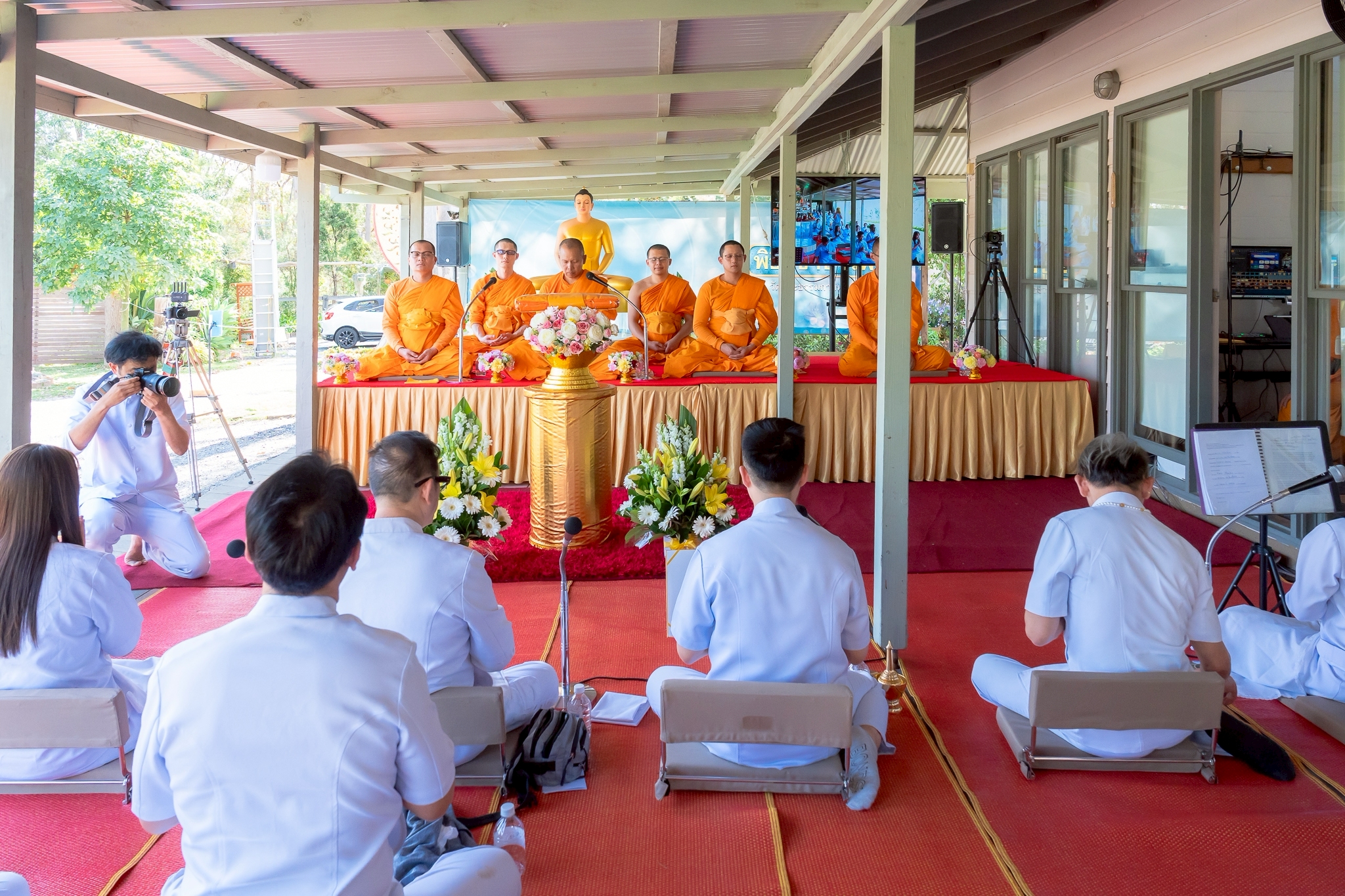 วัดพระธรรมกายนครซิดนีย์ จัดงานบุญบูชาข้าวพระ