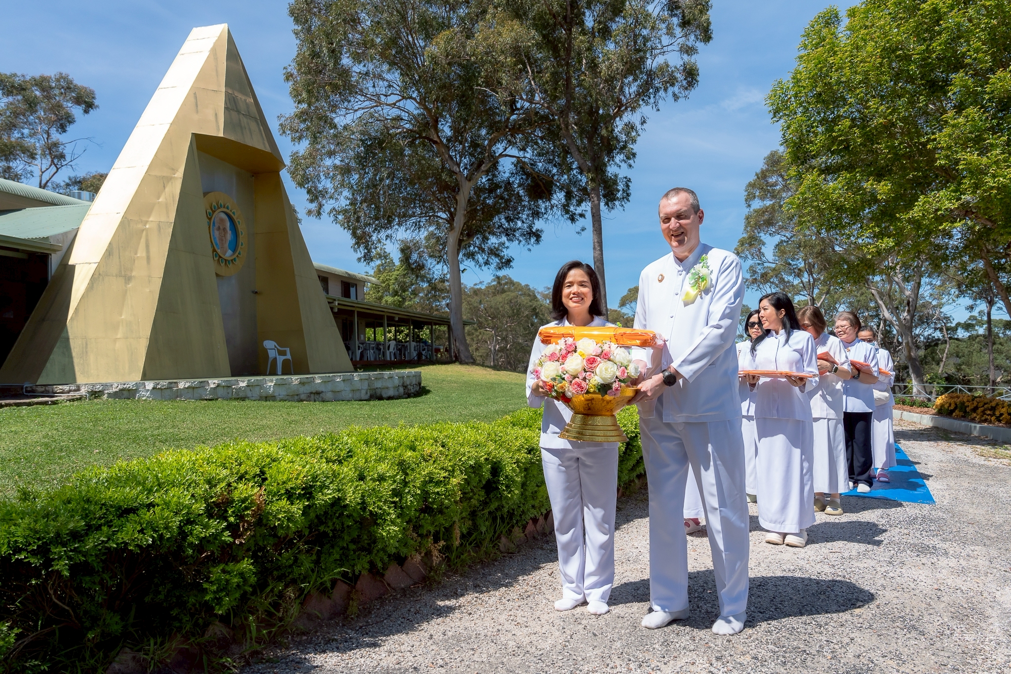 วัดพระธรรมกายนครซิดนีย์ จัดงานบุญบูชาข้าวพระ
