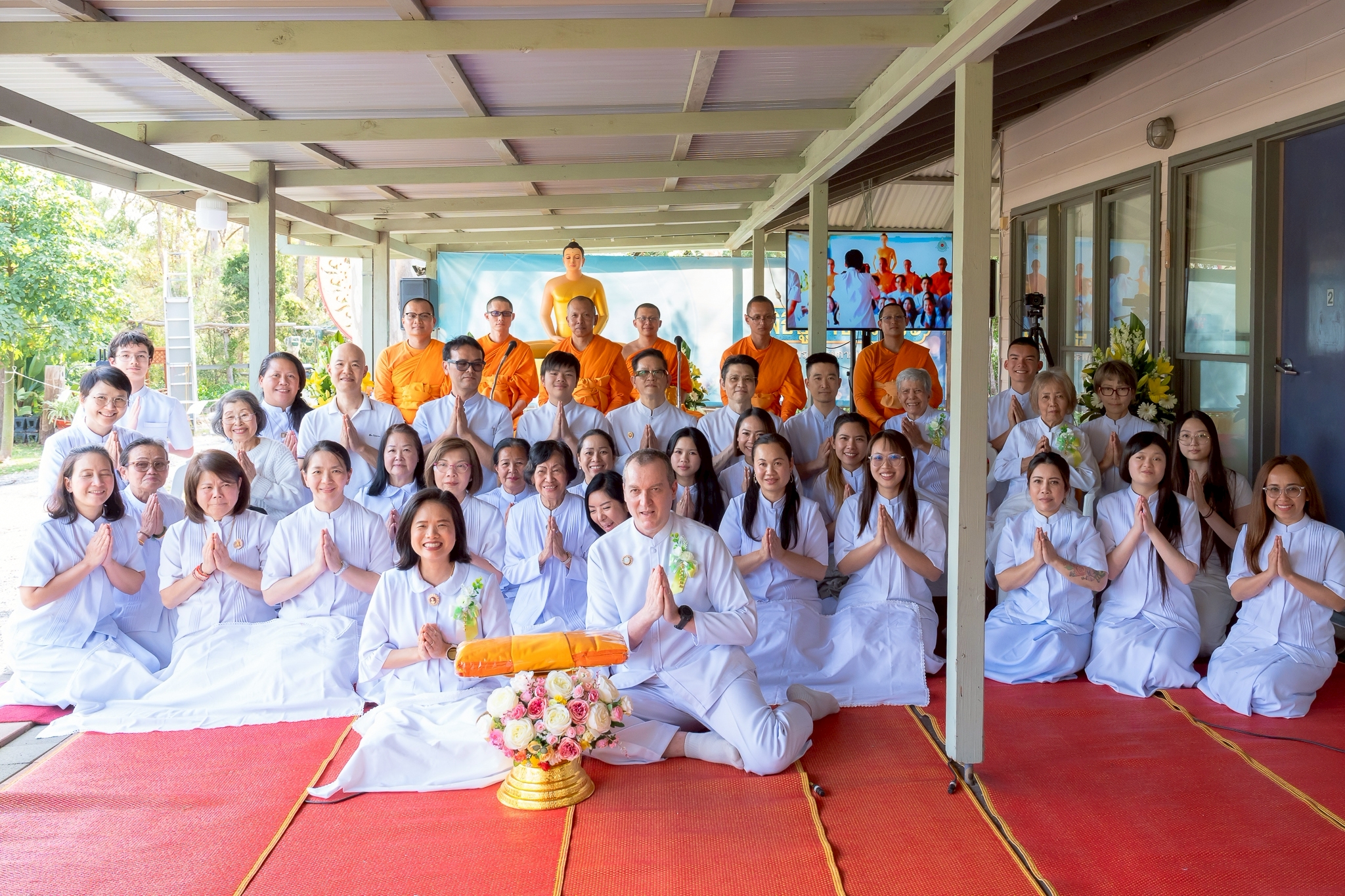 วัดพระธรรมกายนครซิดนีย์ จัดงานบุญบูชาข้าวพระ