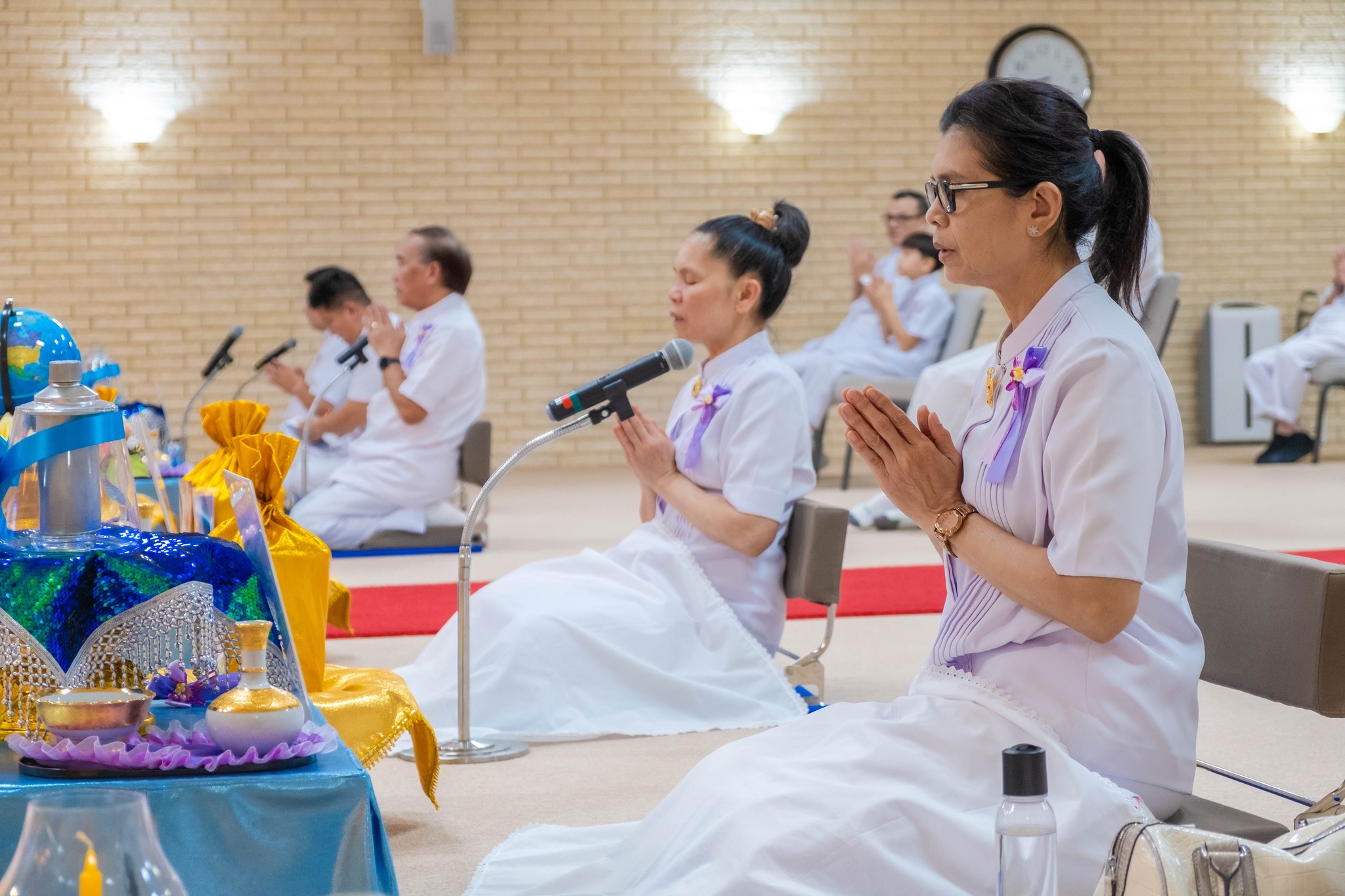 วัดพระธรรมกายเท็กซัส จัดงานบุญบูชาข้าวพระ 