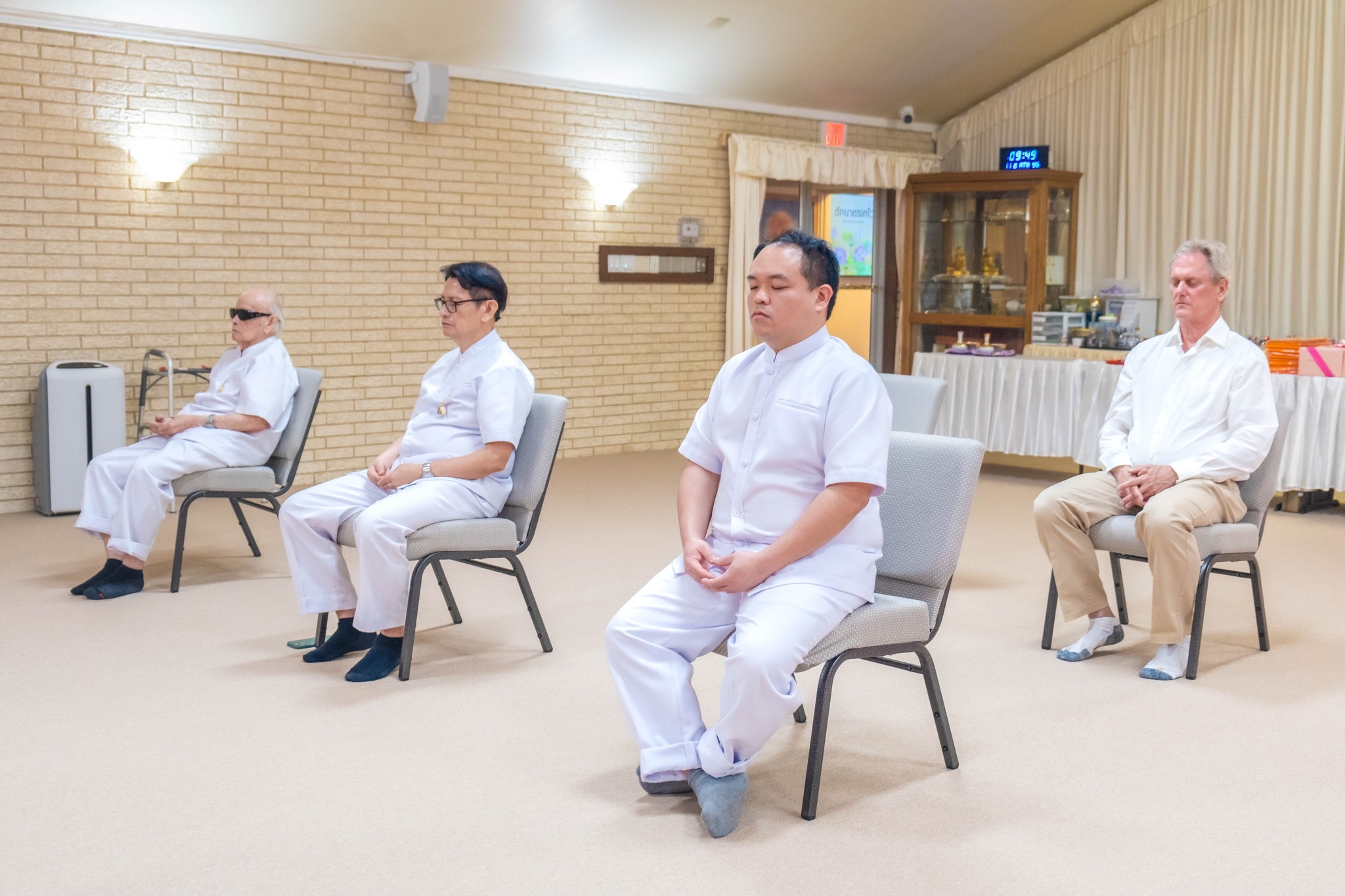 วัดพระธรรมกายเท็กซัส จัดงานบุญบูชาข้าวพระ 