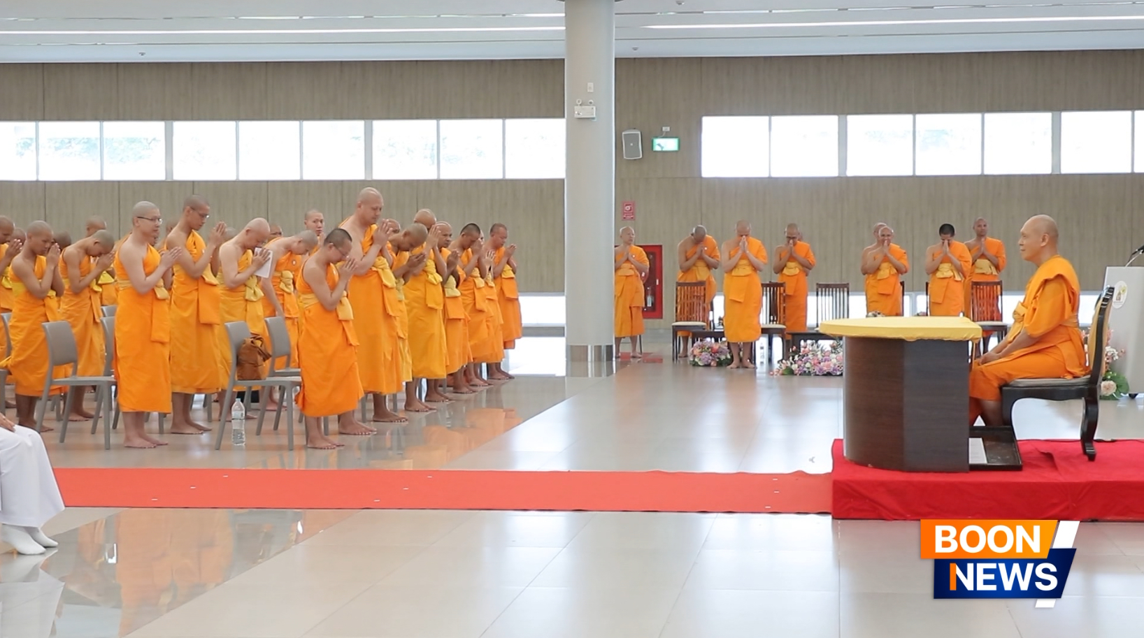 พิธีมอบดวงแก้วแก่นักเรียนบาลี ผู้สมัครสอบปี 2568 ในนามวัดพระธรรมกาย จ.ปทุมธานี