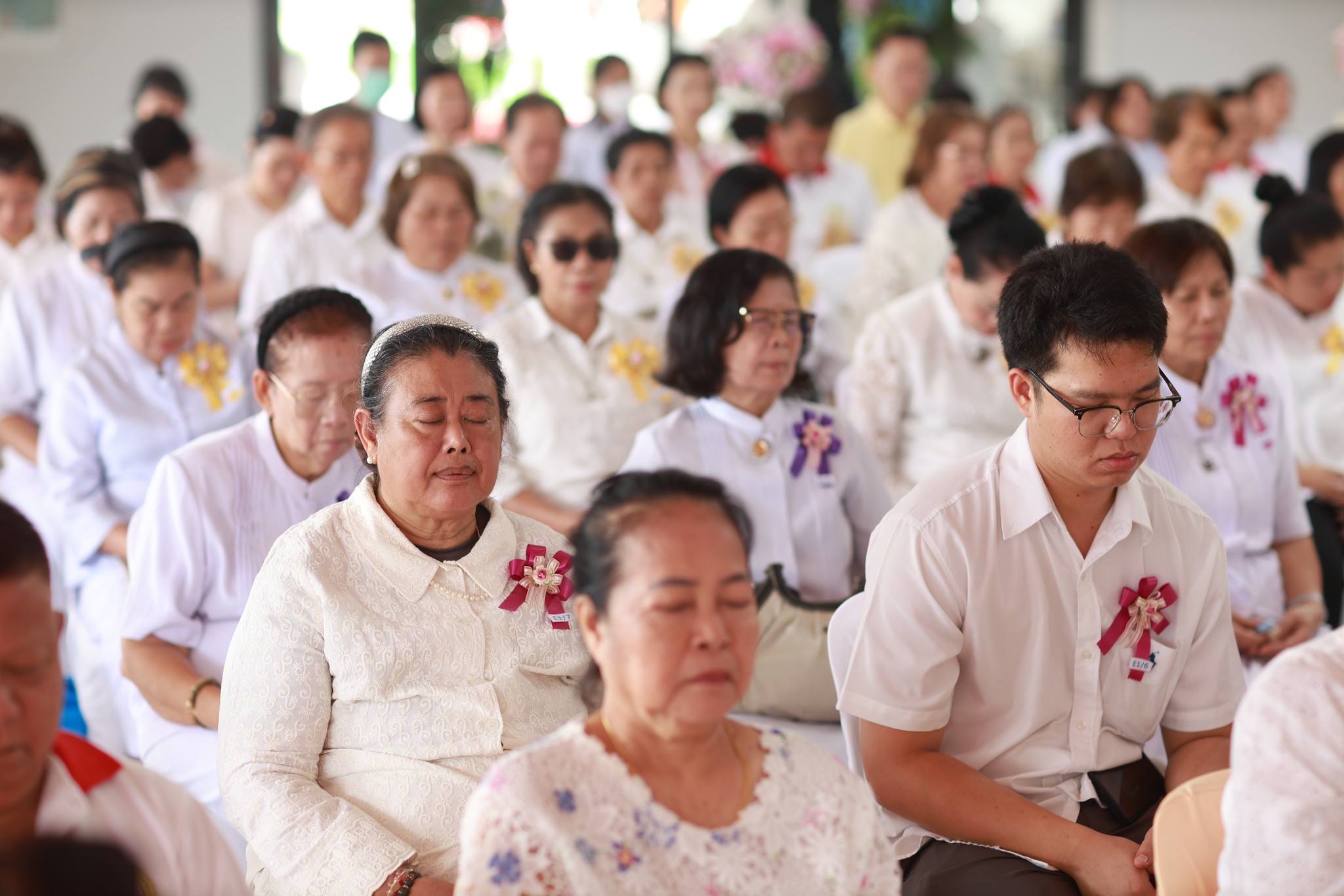 ปฐมผ้าป่า สถาปนาศูนย์ปฏิบัติธรรมเบญจธรรม ปทุมธานี และสร้างกุฏิสามเณร