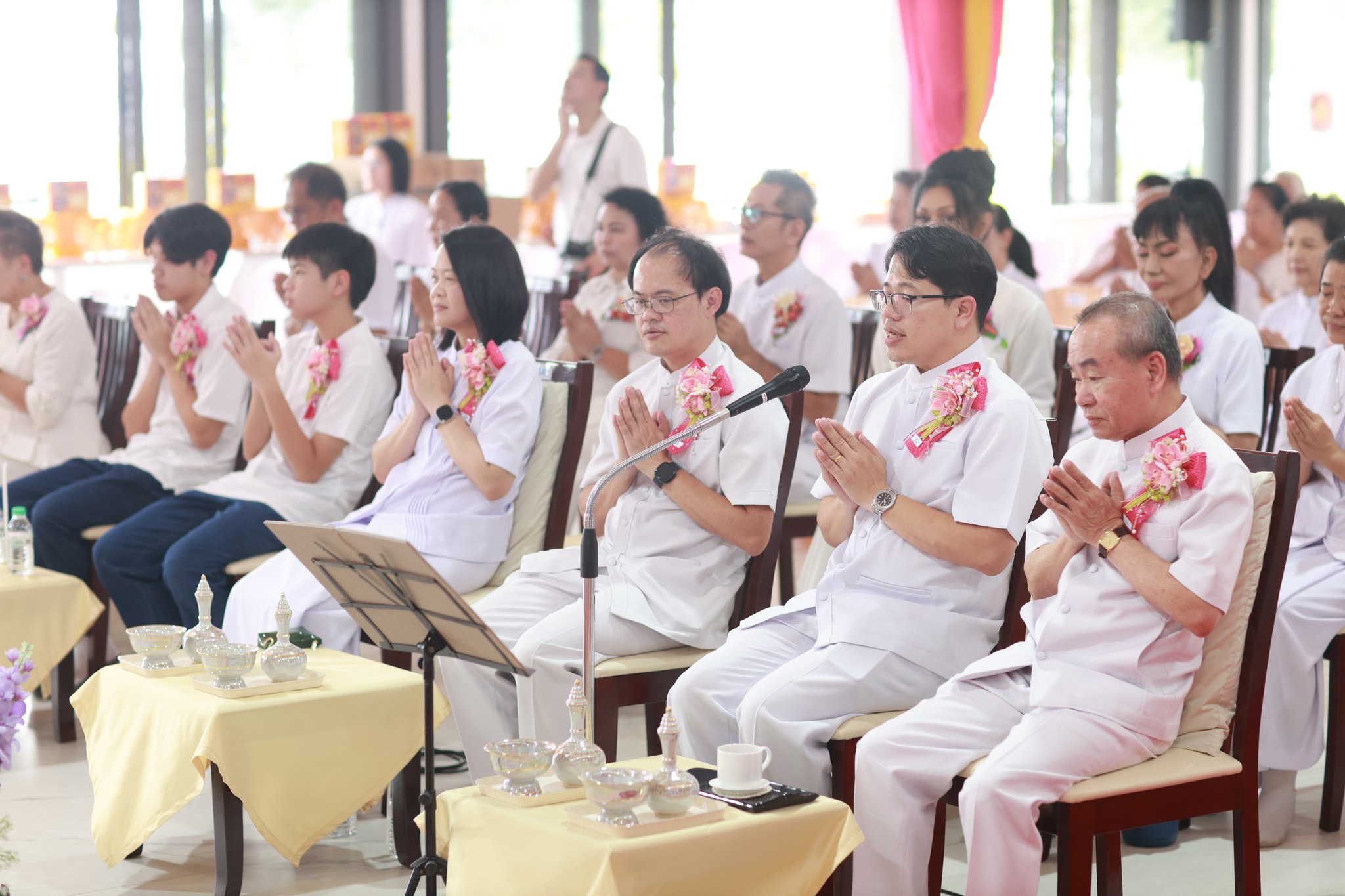 ปฐมผ้าป่า สถาปนาศูนย์ปฏิบัติธรรมเบญจธรรม ปทุมธานี และสร้างกุฏิสามเณร