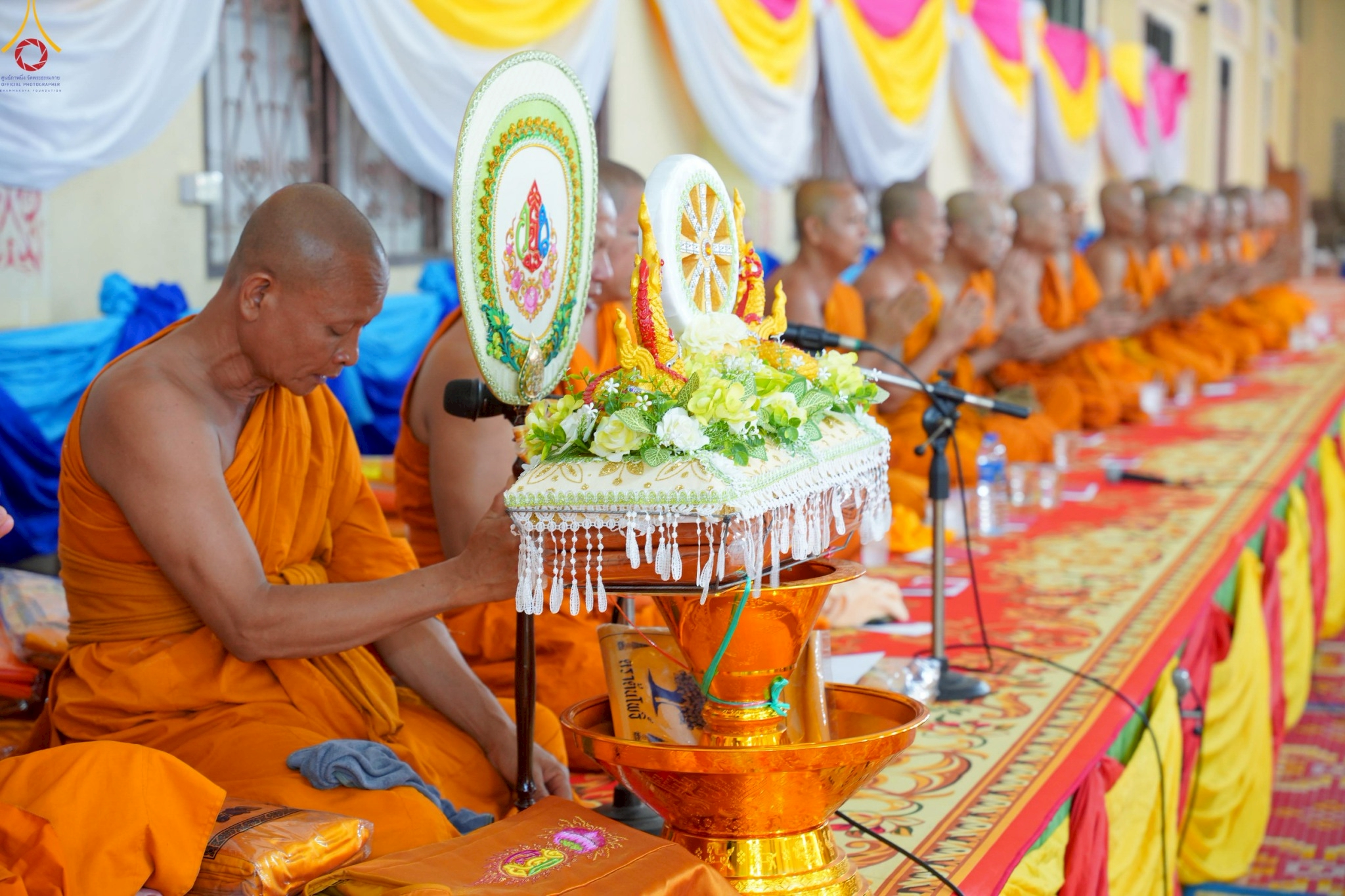 พิธีทอดกฐินสามัคคีทั่วไทย 30,000 วัด ณ วัดกำแพงแสน จ.นครปฐม