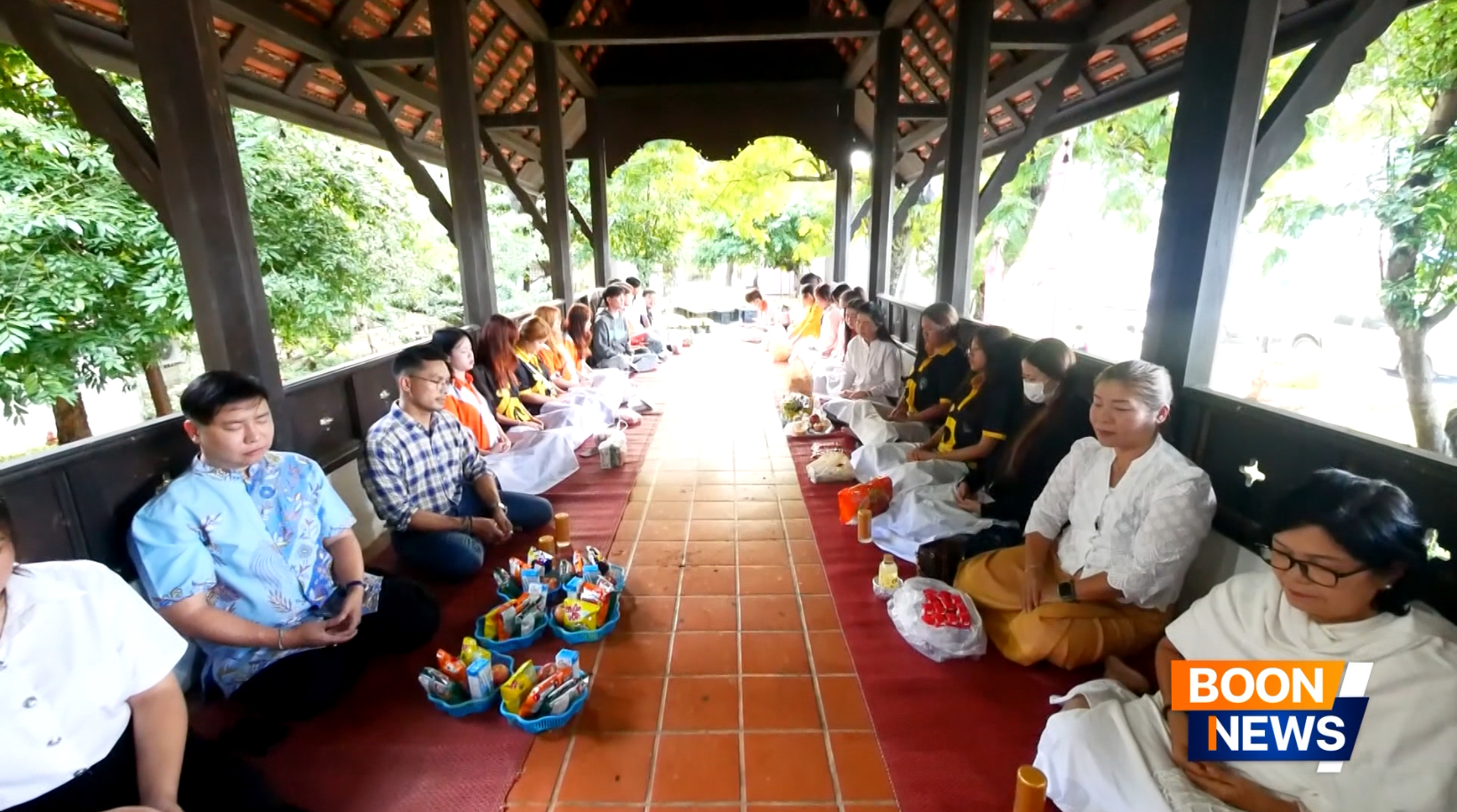 ชมรมสมาธิและบำเพ็ญประโยชน์ มรภ.เชียงใหม่ จัดกิจกรรมทำบุญส่งท้ายเข้าพรรษา ภายใต้แนวคิด ตัก A ,ปล่อย F