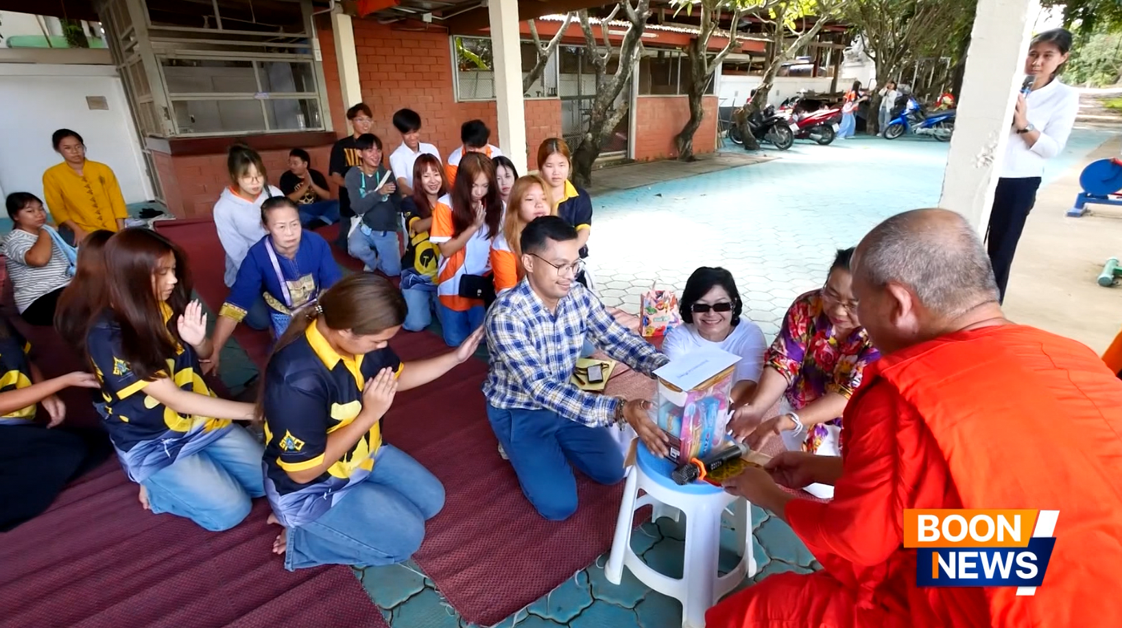 ชมรมสมาธิและบำเพ็ญประโยชน์ มรภ.เชียงใหม่ จัดกิจกรรมทำบุญส่งท้ายเข้าพรรษา ภายใต้แนวคิด ตัก A ,ปล่อย F