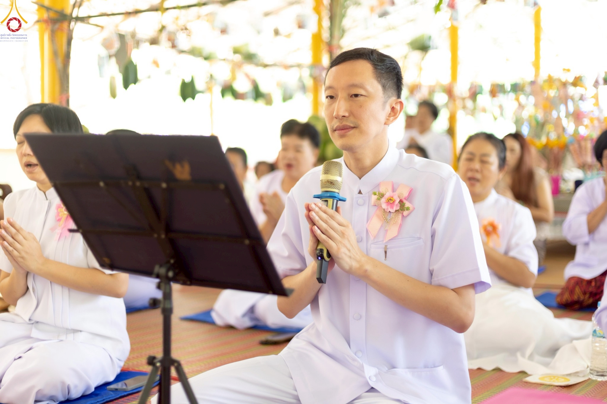 พิธีทอดกฐินสามัคคีทั่วไทย 30,000 วัด ณ ที่พักสงฆ์ป่ากลางแก้ว จ.อุบลราชธานี