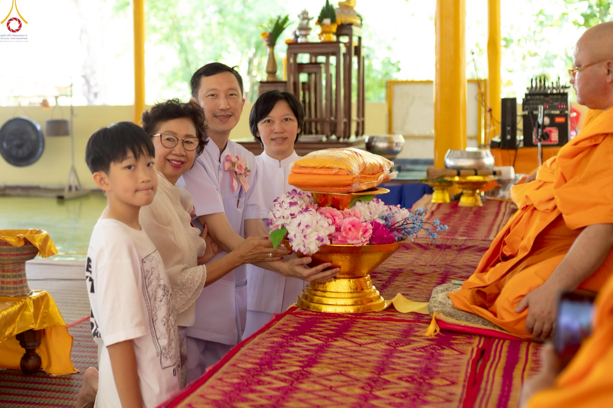 พิธีทอดกฐินสามัคคีทั่วไทย 30,000 วัด ณ ที่พักสงฆ์ป่ากลางแก้ว จ.อุบลราชธานี