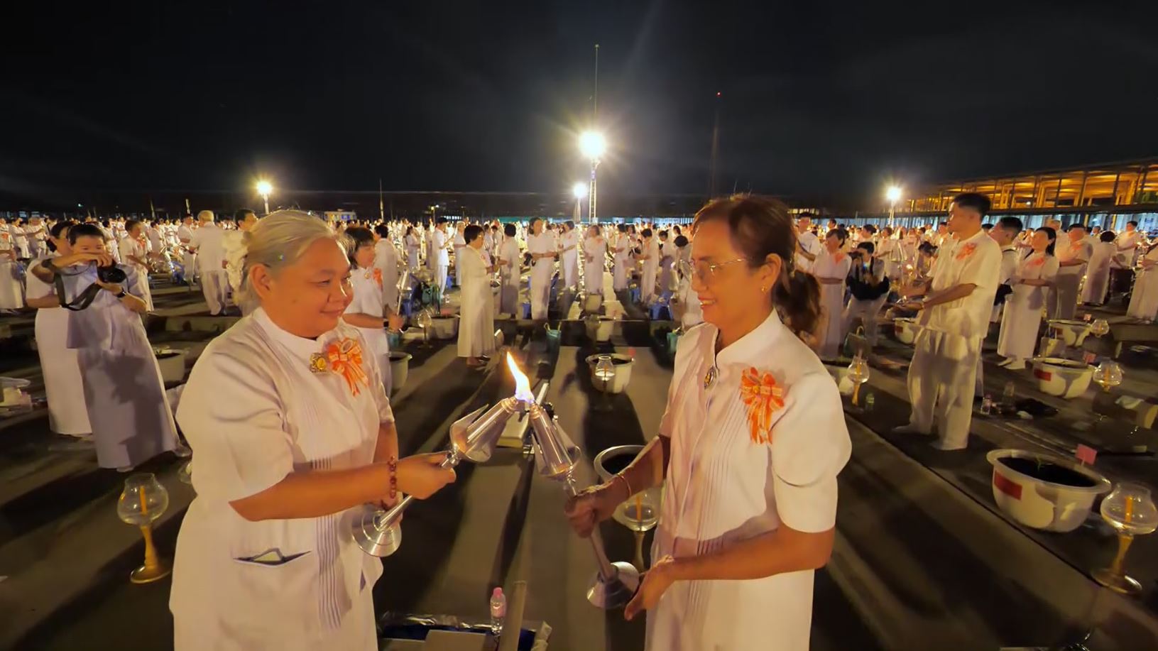 วัดพระธรรมกาย จัดพิธีปลูกต้นทรัพย์บานชื่น และพิธีฉลองชัยชิตังเม 7,772,141,141 จบ