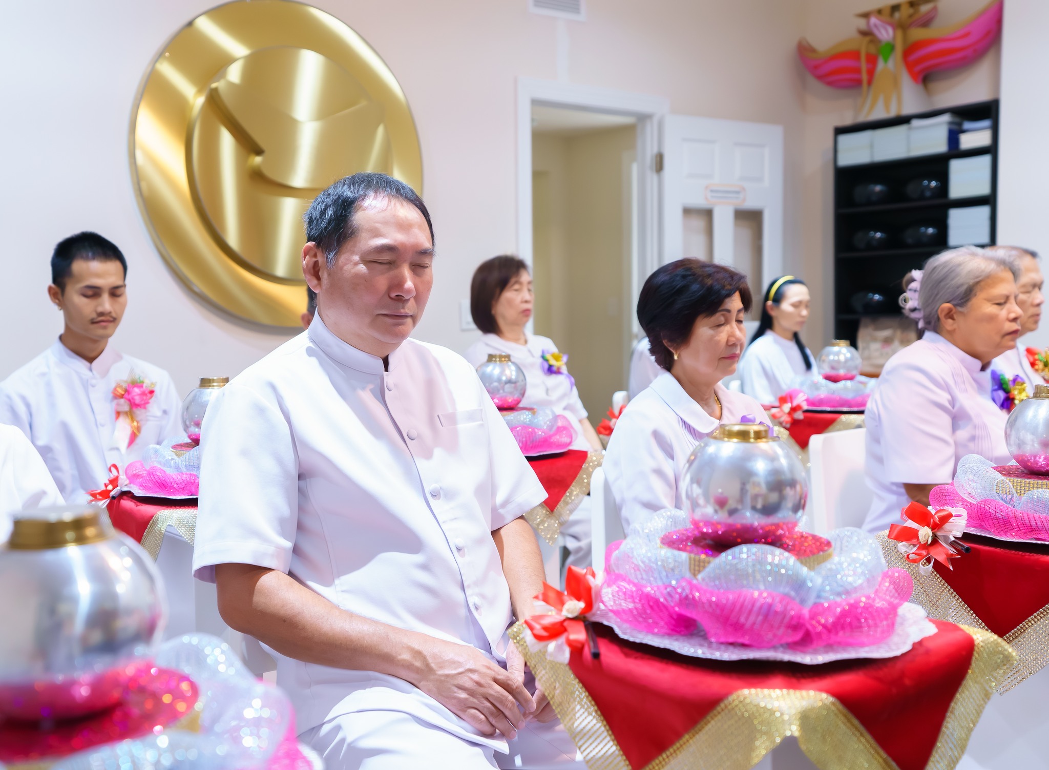 วัดพระธรรมกายปาล์มบีช จัดงานบุญบูชาข้าวพระ