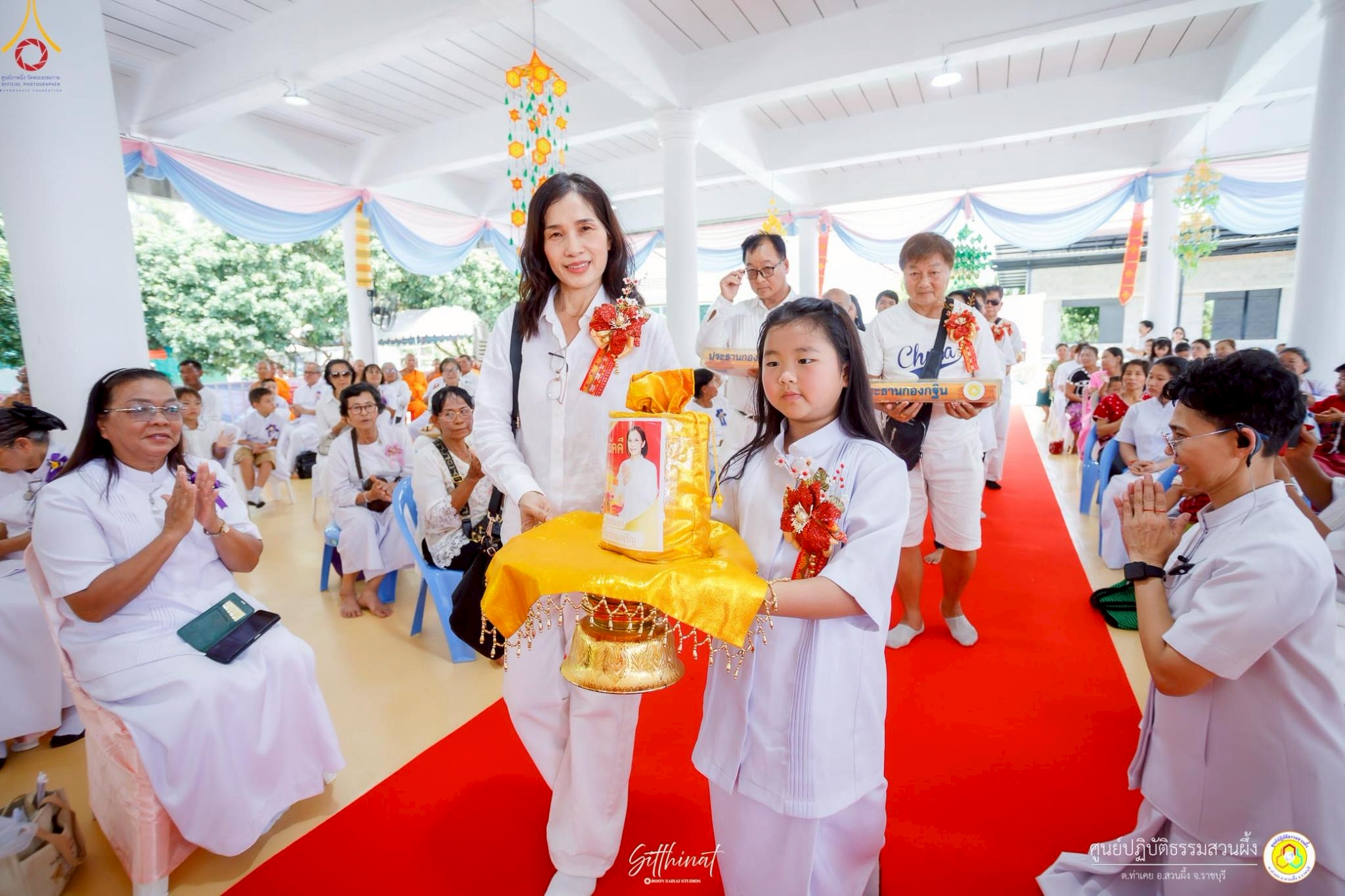 ศูนย์ปฏิบัติธรรมสวนผึ้ง จัดพิธีทอดกฐิน เติมเต็มความสำเร็จอาคารปฏิบัติธรรม