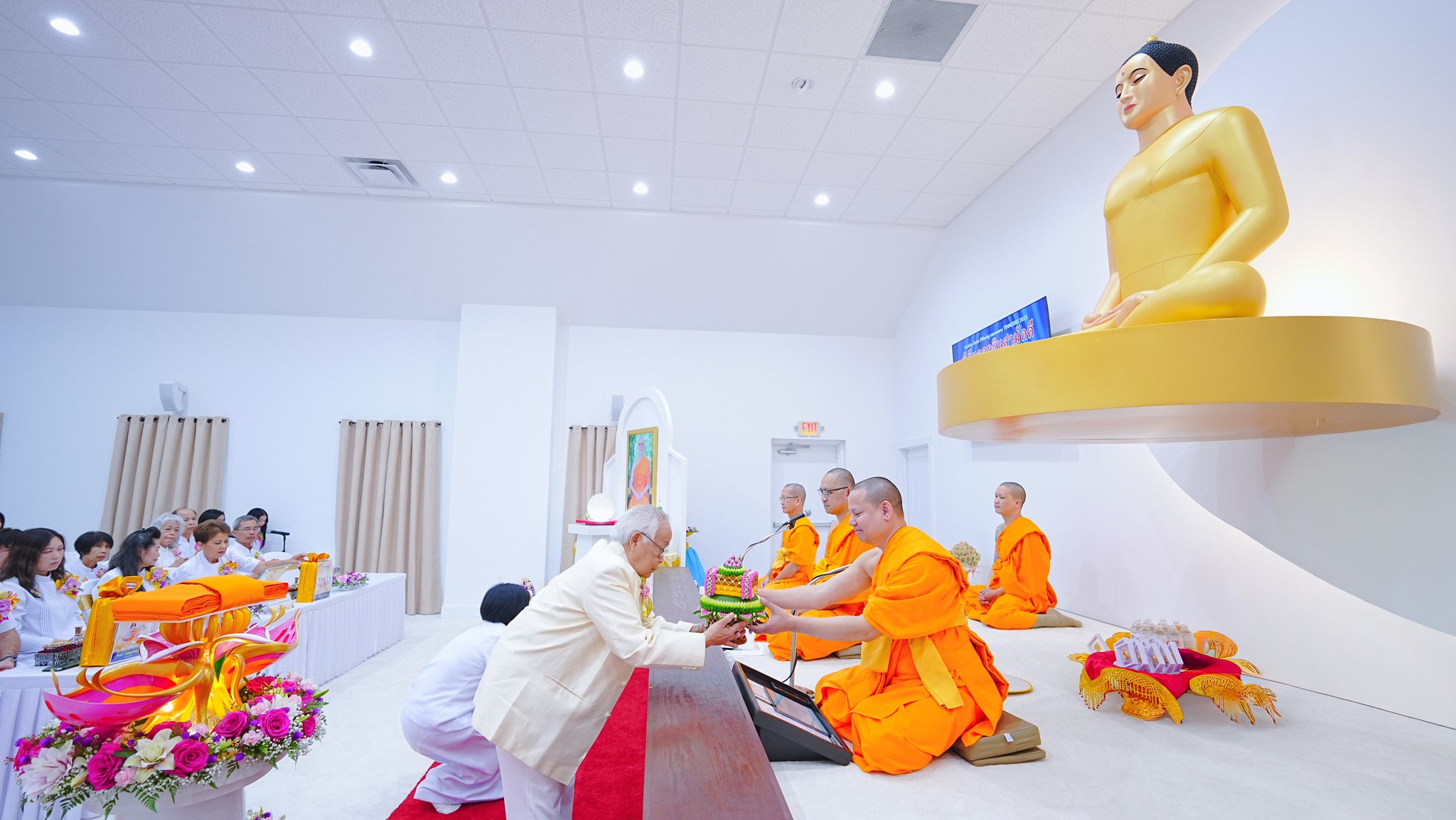 พิธีทอดกฐินสามัคคี ประจำปี 2568 ณ วัดพระธรรมกายเทนเนสซี