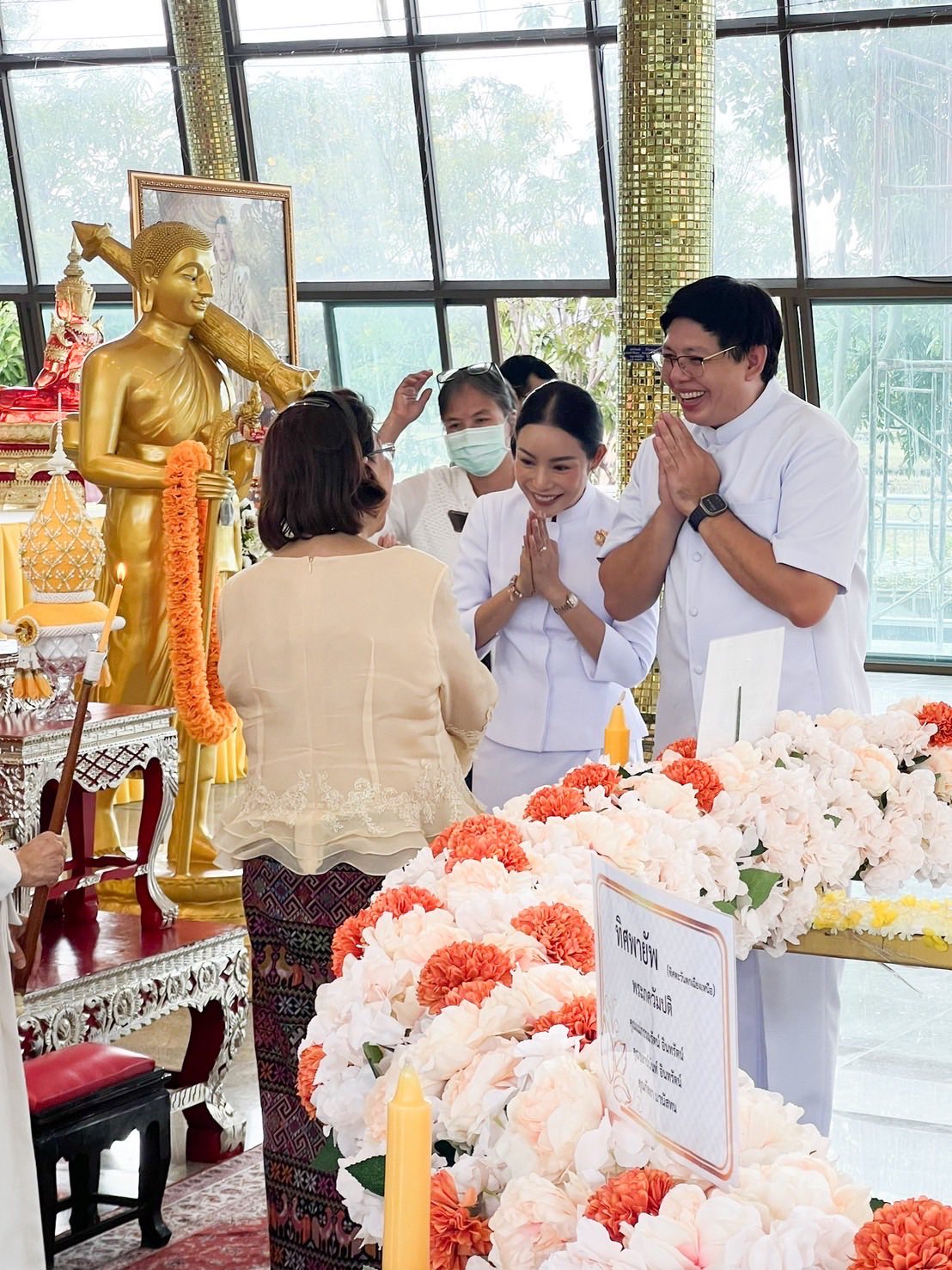 พิธีทอดกฐินสามัคคีทั่วไทย 30,000 วัด ณ วัดพุทธวิชยาราม จ.ปทุมธานี