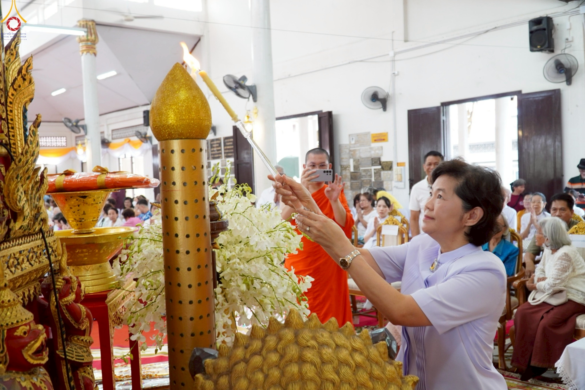 พิธีทอดกฐินสามัคคีทั่วไทย 30,000 วัด ณ วัดฉัตรแก้วจงกลณี กรุงเทพมหานคร