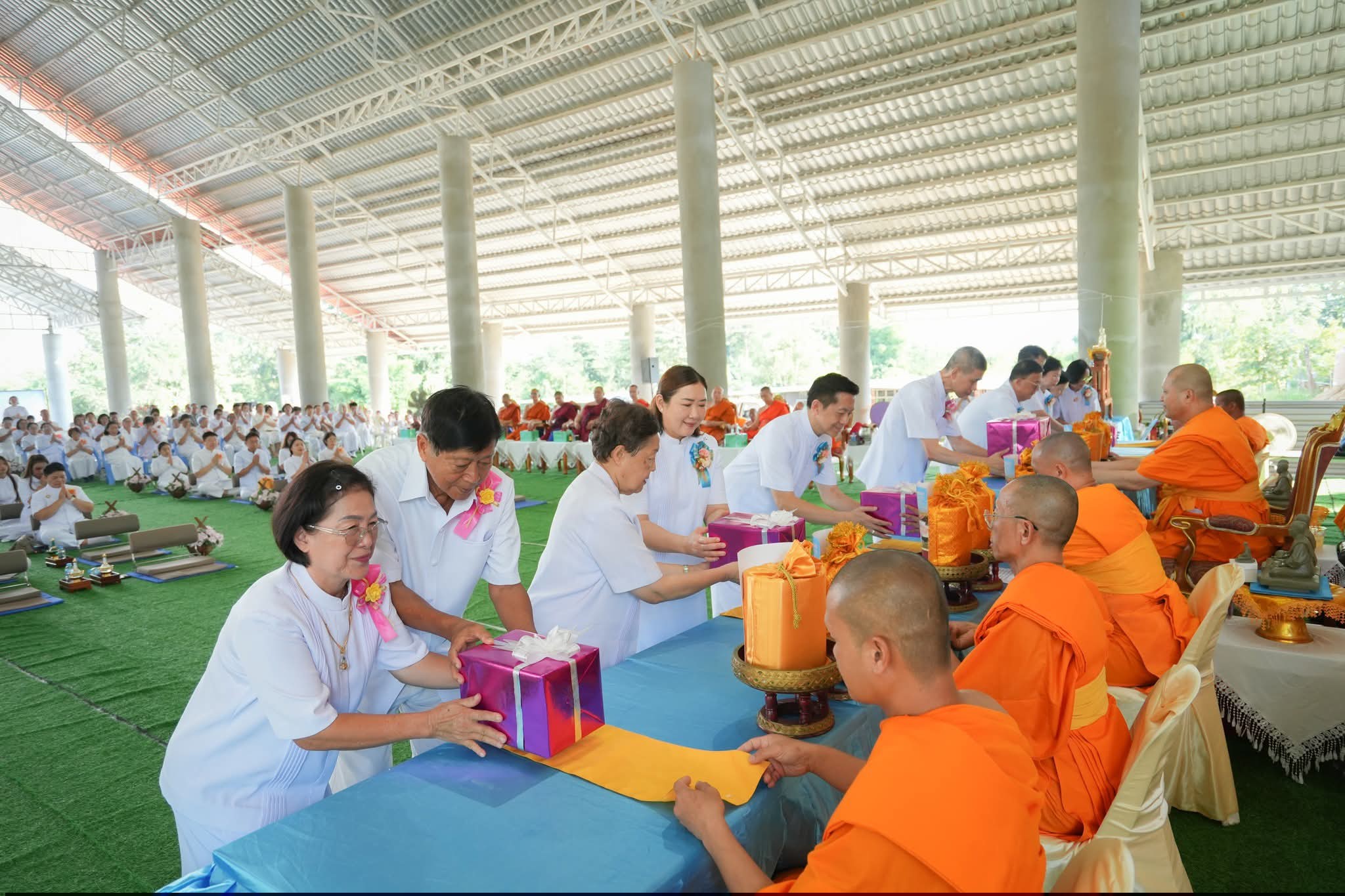 พิธีทอดกฐินสร้างทุกสิ่ง ณ ธุดงคสถานลำพูน