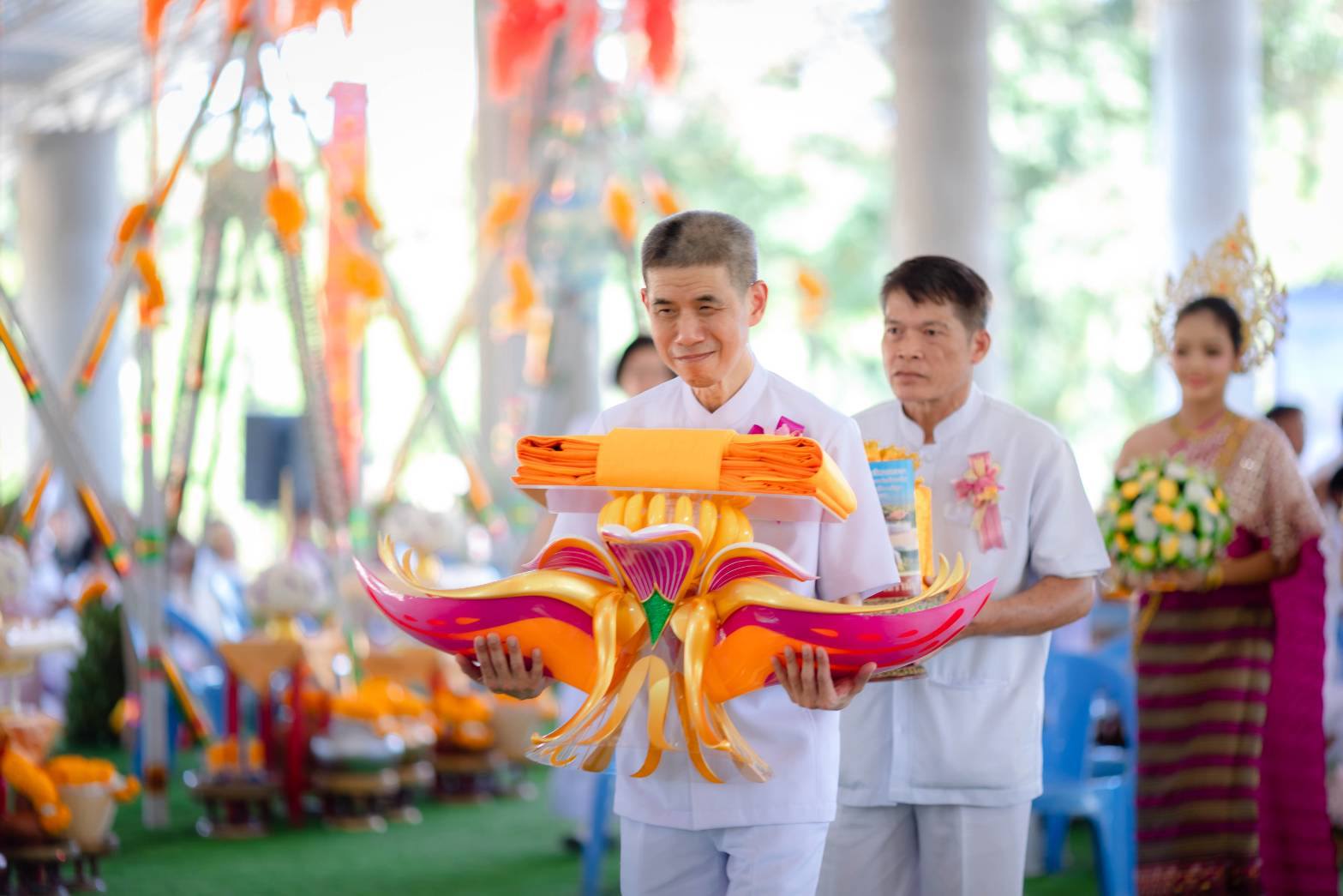 พิธีทอดกฐินสร้างทุกสิ่ง ณ ธุดงคสถานลำพูน