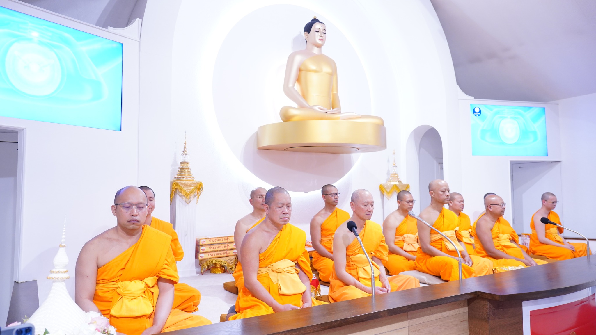 วัดพระธรรมกายซีแอตเติล จัดพิธีทอดกฐินสามัคคี ประจำปี 2568