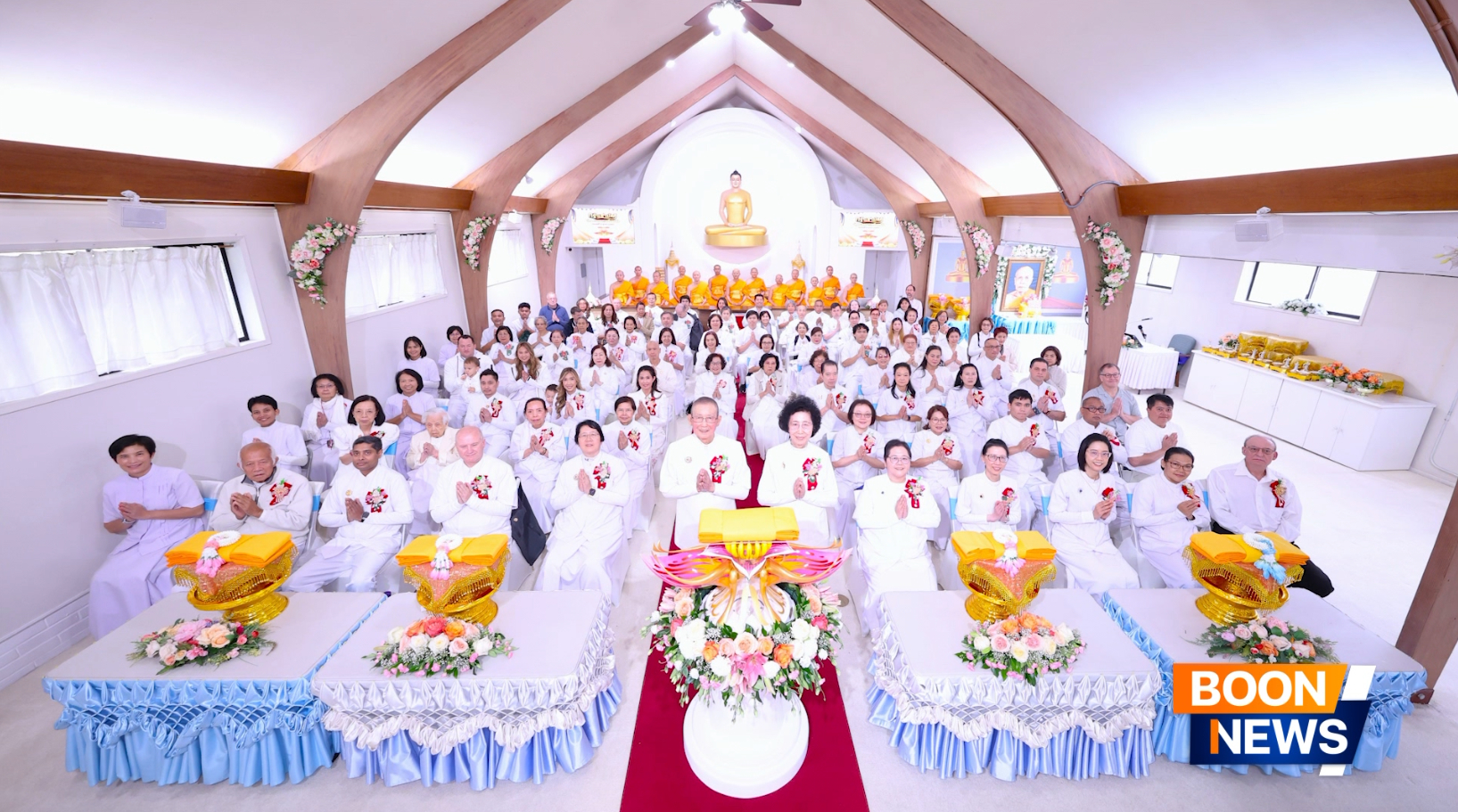 วัดพระธรรมกายซีแอตเติล จัดพิธีทอดกฐินสามัคคี ประจำปี 2568
