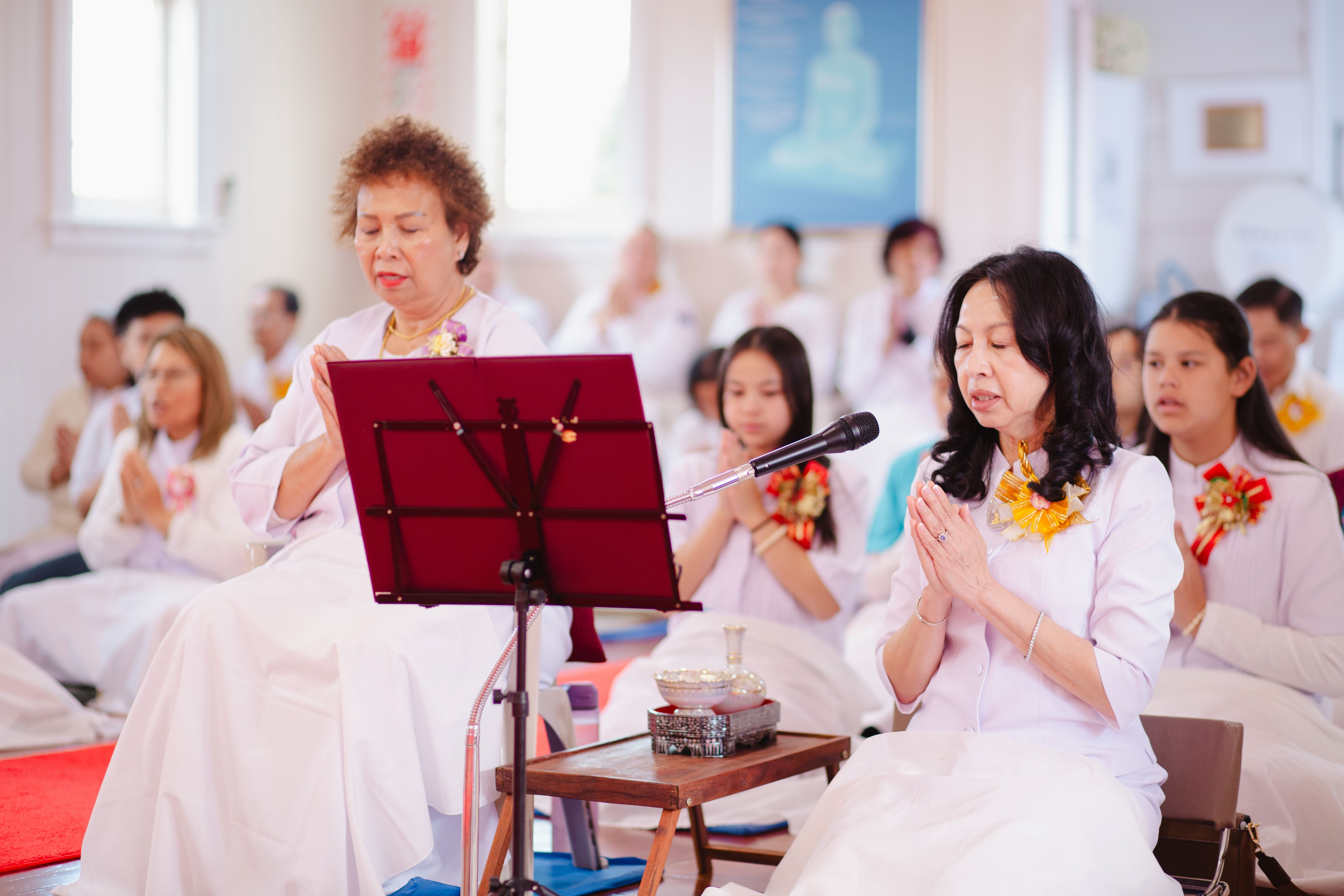 วัดพระธรรมกายโอ๊คแลนด์ จัดงานบุญพิธีทอดกฐินธรรมชัยสร้างทุกสิ่ง
