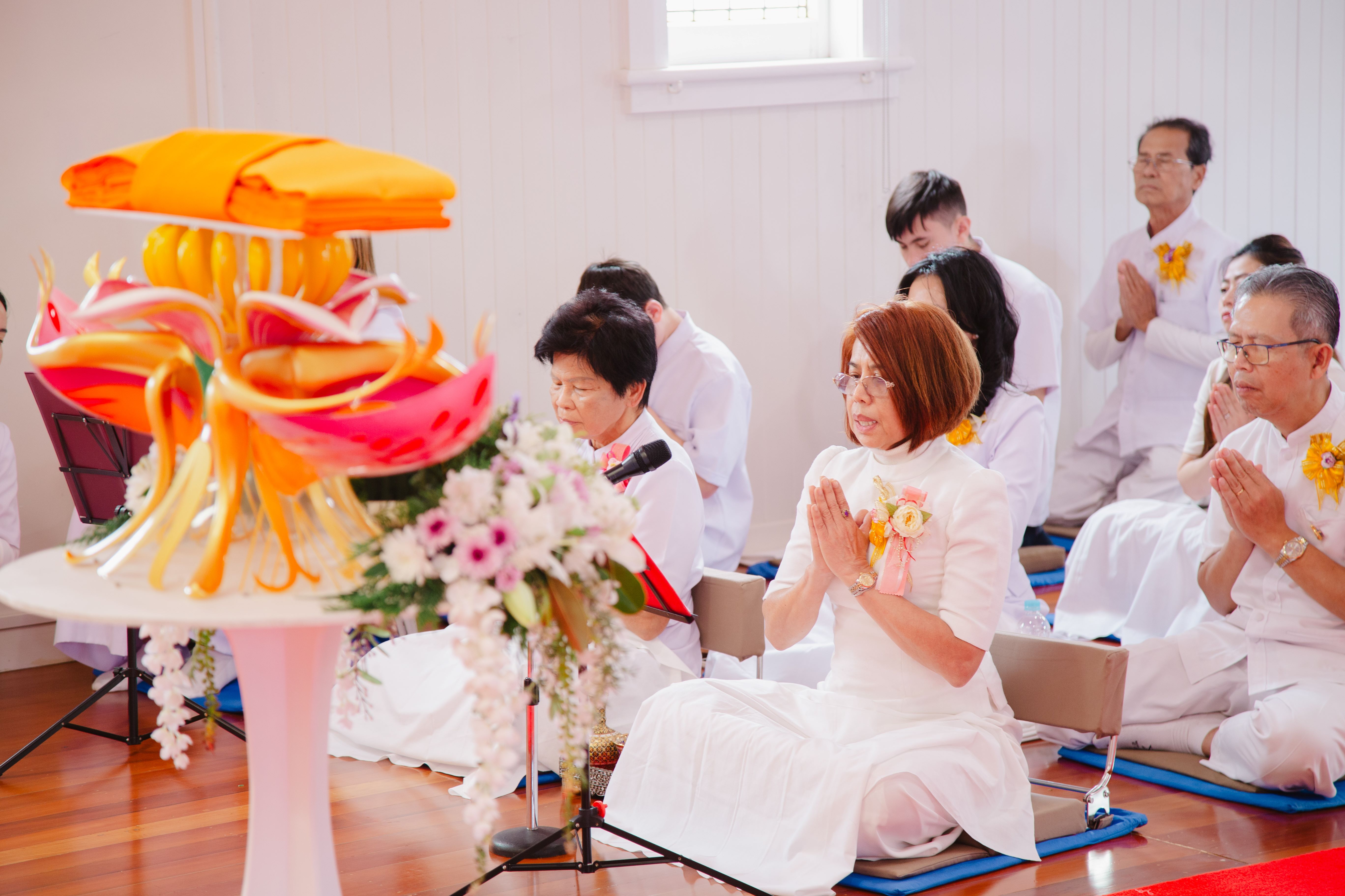 วัดพระธรรมกายโอ๊คแลนด์ จัดงานบุญพิธีทอดกฐินธรรมชัยสร้างทุกสิ่ง