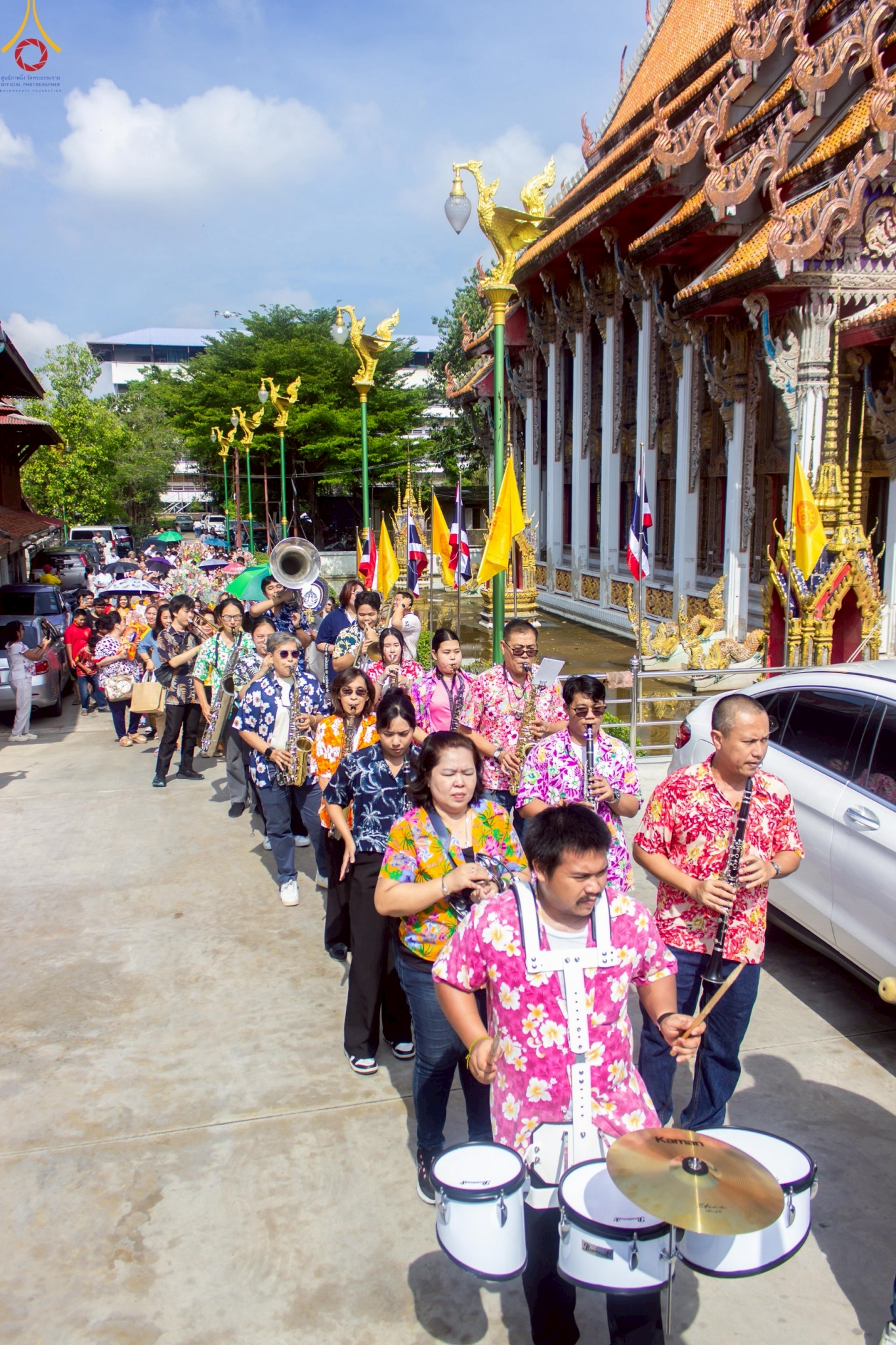 พิธีทอดกฐินสามัคคีทั่วไทย 30,000 วัด ณ วัดเสาธงหิน จ.นนทบุรี