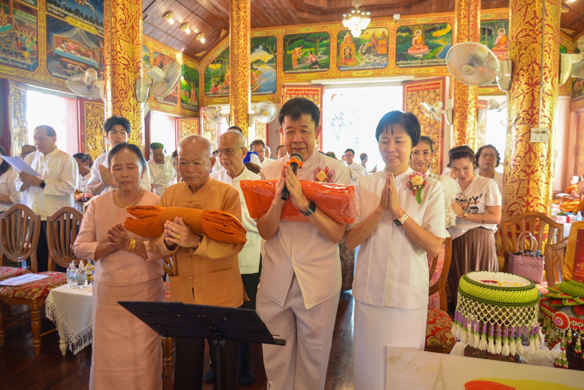 พิธีทอดกฐินสามัคคีทั่วไทย 30,000 วัด ณ วัดบ้านหลุก จ.ลำพูน