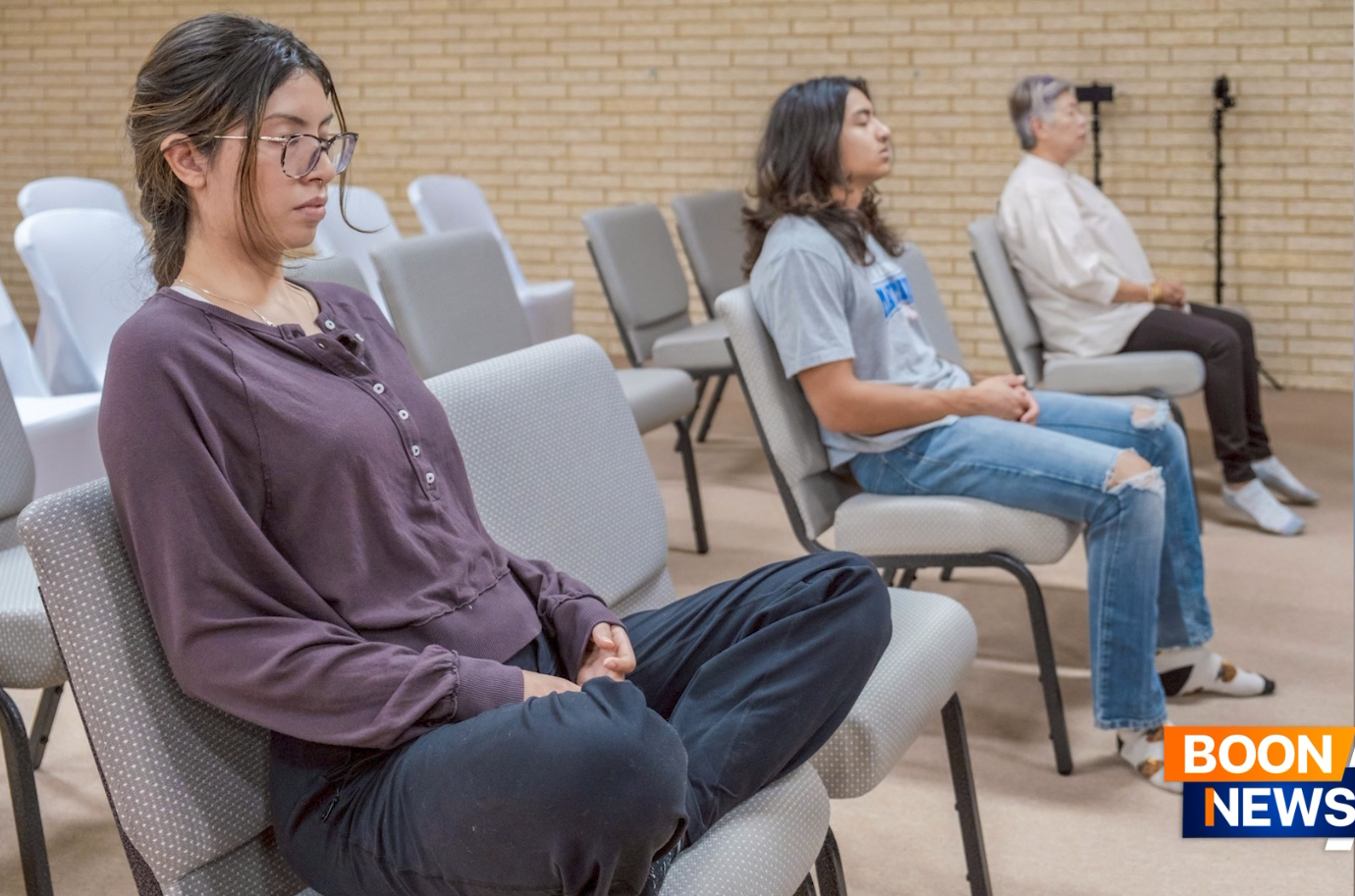 วัดพระธรรมกายเท็กซัส จัดกิจกรรมคลาสสมาธิสำหรับชาวท้องถิ่น