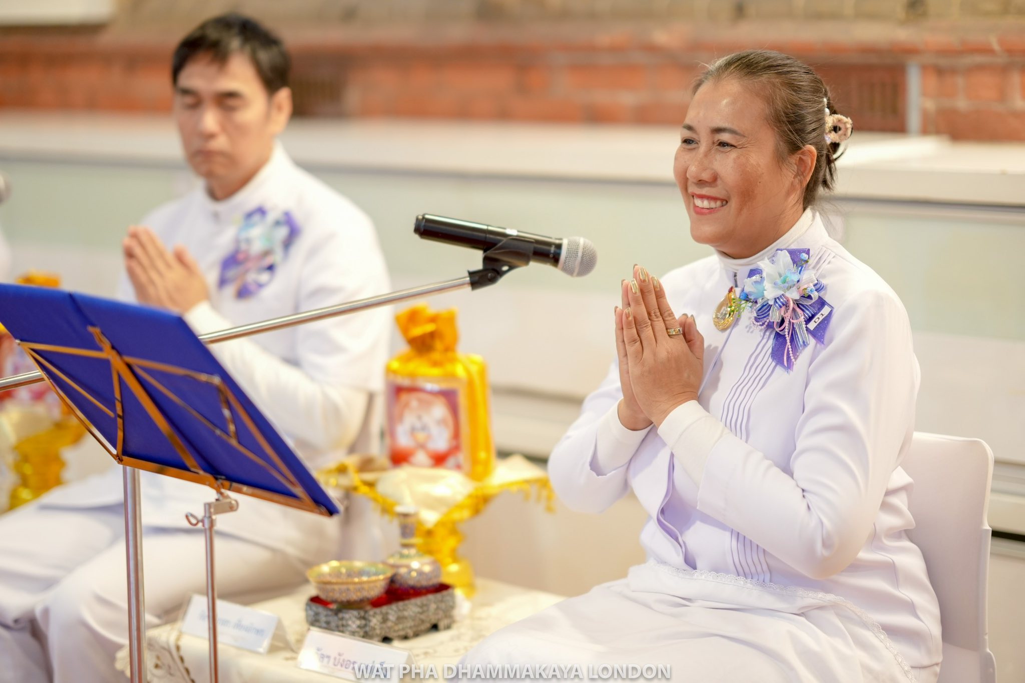 วัดพระธรรมกายลอนดอน จัดพิธีทอดกฐิน ประจำปี 2568
