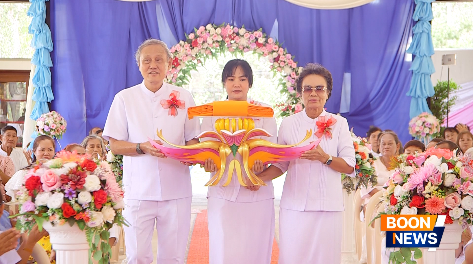 พิธีทอดกฐินสามัคคี ณ ศูนย์ปฏิบัติธรรมแก้วตะวันออก จ.ตราด