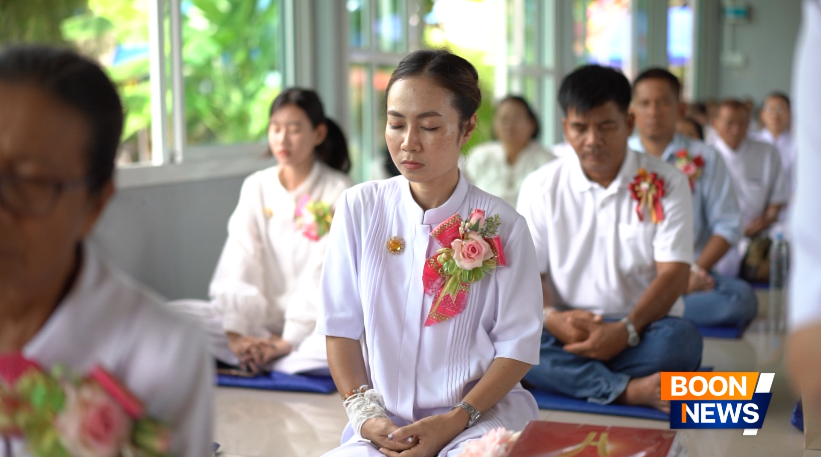 ศูนย์ปฏิบัติธรรมแก้วกลางนา จัดพิธีทอดกฐินเพื่อสร้างสุขพิมาน