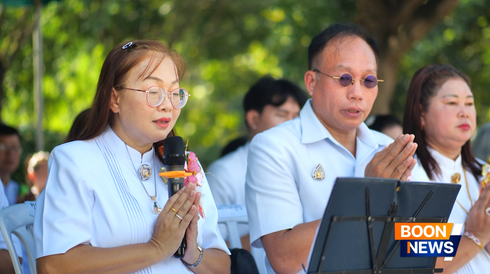 ศูนย์ปฏิบัติธรรมพนมสารคาม จัดพิธีทอดกฐิน เพื่อปรับพื้นที่ลานธรรม องค์พระเจดีย์ เพื่อสร้างสันติภาพโลก