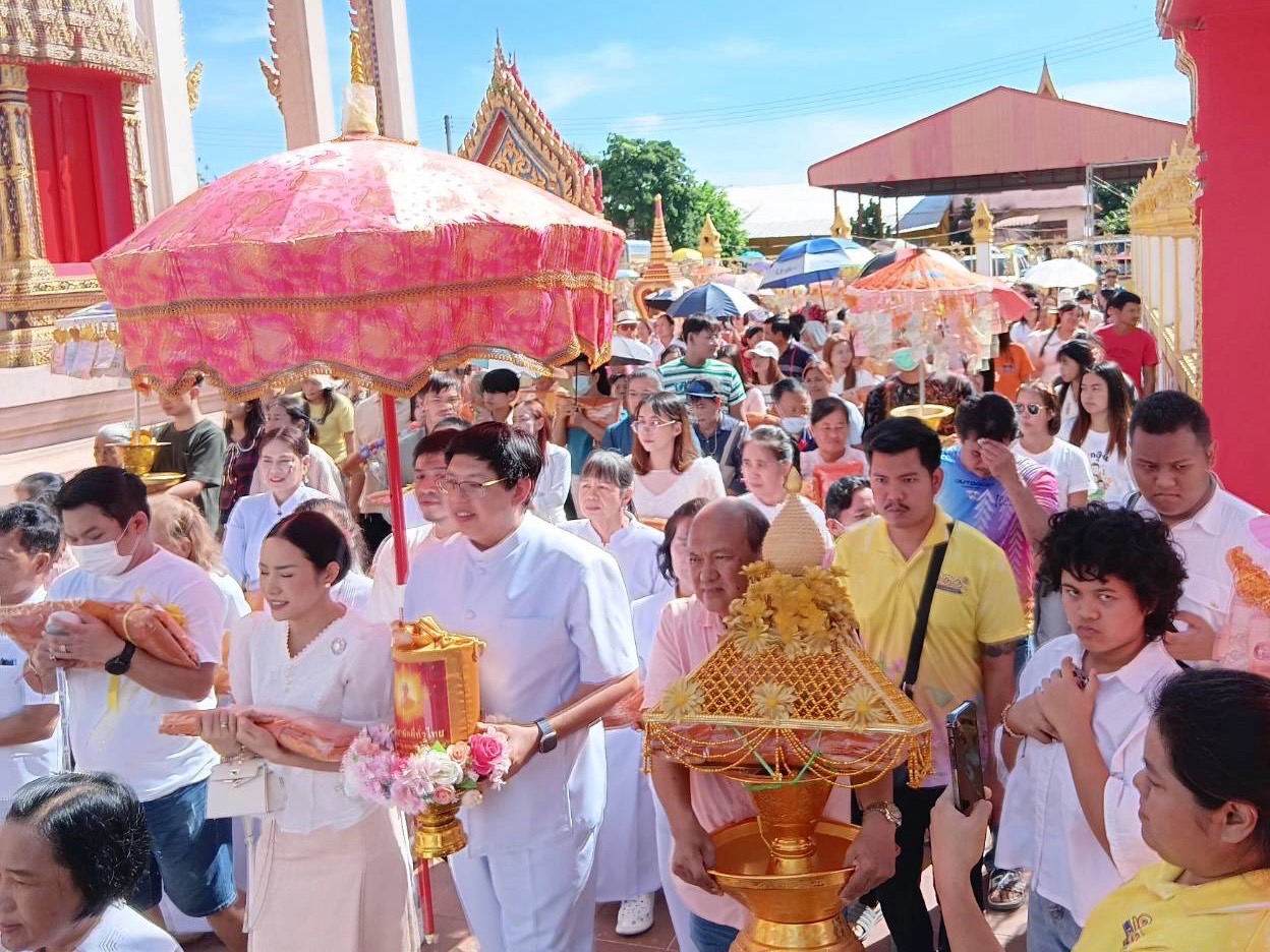 พิธีทอดกฐินสามัคคีทั่วไทย 30,000 วัด ณ วัดมูลเหล็ก จ.ปทุมธานี