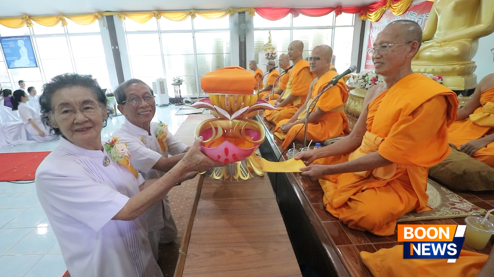 พิธีทอดกฐินสามัคคี ณ วัดห้วยตองสัก จ.เชียงใหม่