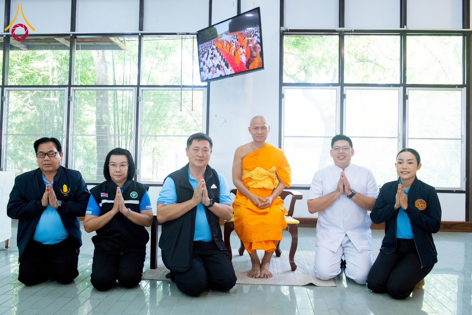 รพ.สต.คลองหนึ่ง จัดประชุมและรับมอบครุภัณฑ์ทางการแพทย์ ณ วัดพระธรรมกาย