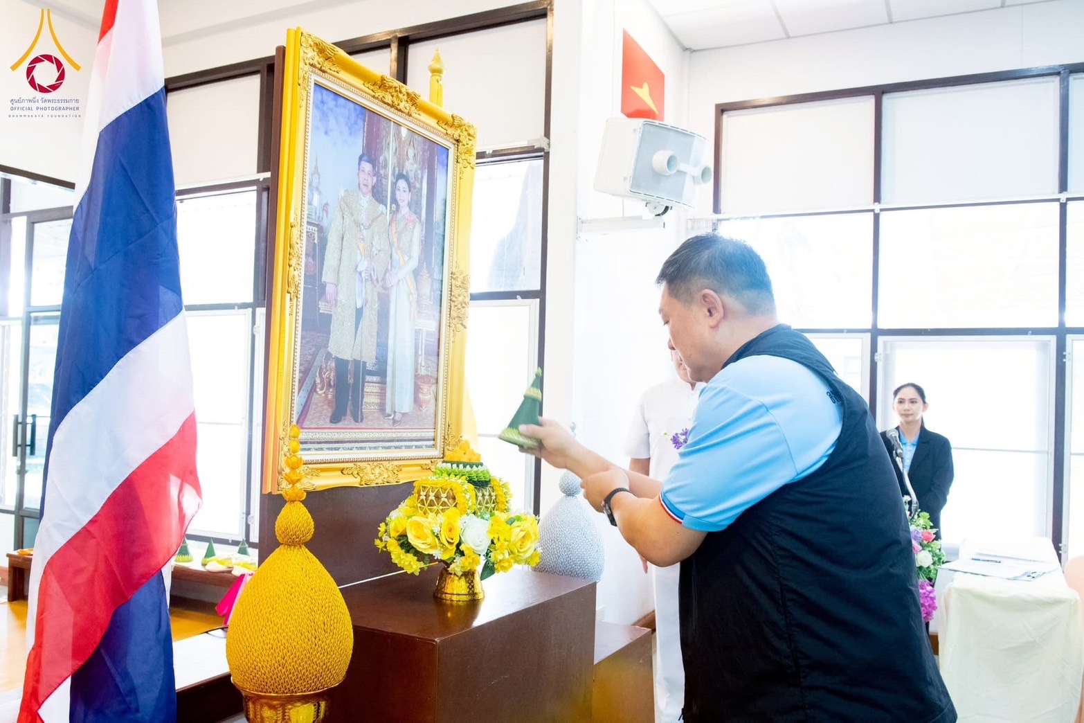 รพ.สต.คลองหนึ่ง จัดประชุมและรับมอบครุภัณฑ์ทางการแพทย์ ณ วัดพระธรรมกาย