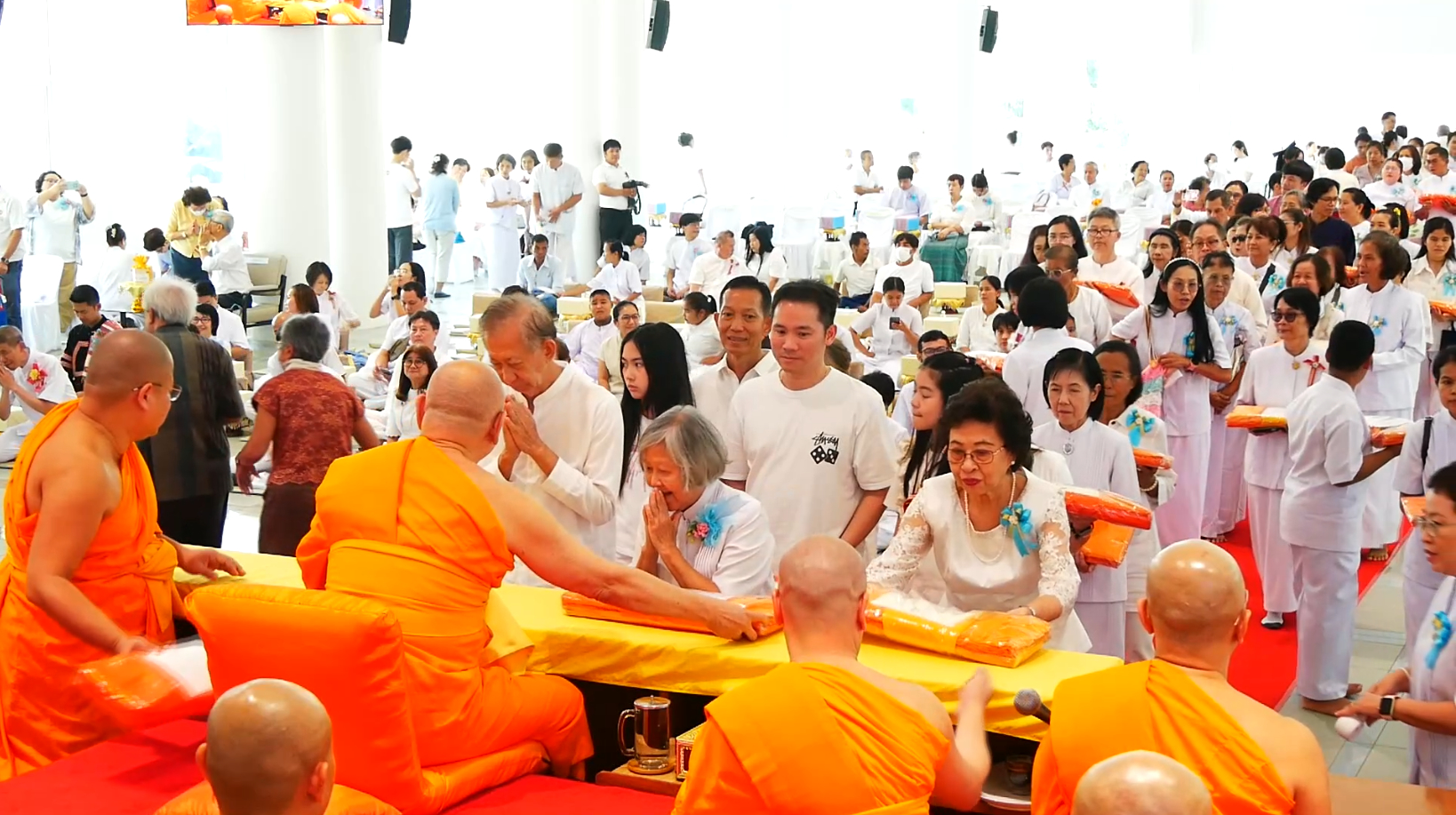 ธุดงคสถานล้านนา จัดพิธีทอดกฐินล้านนา ประจำปี 2568