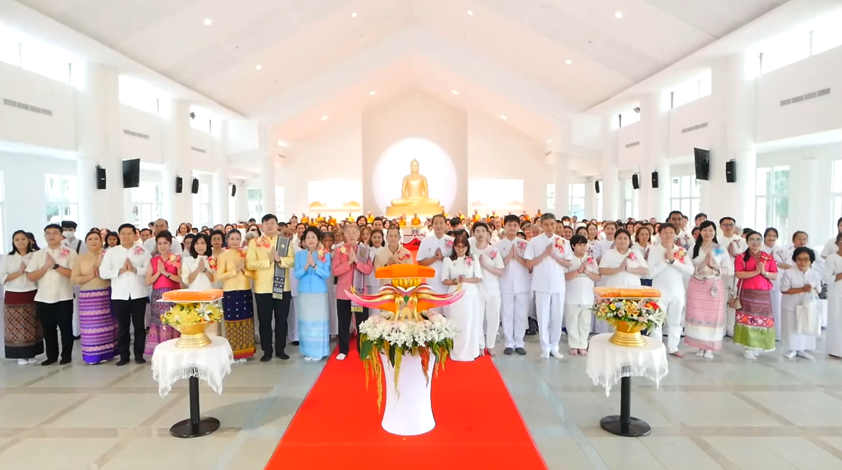 ธุดงคสถานล้านนา จัดพิธีทอดกฐินล้านนา ประจำปี 2568